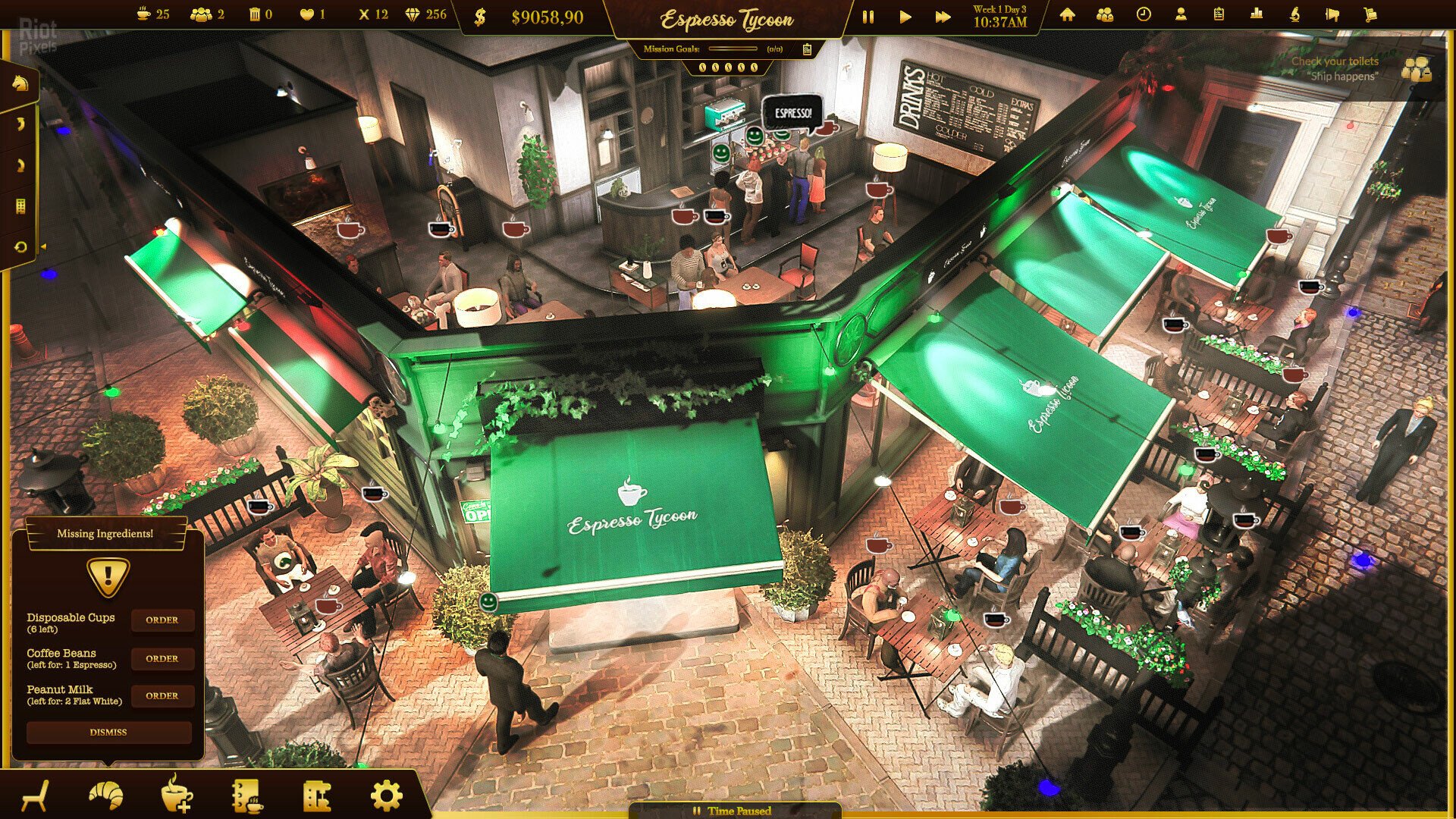 [15]-Espresso Tycoon – Update 14 (Doppio/Rome) Download