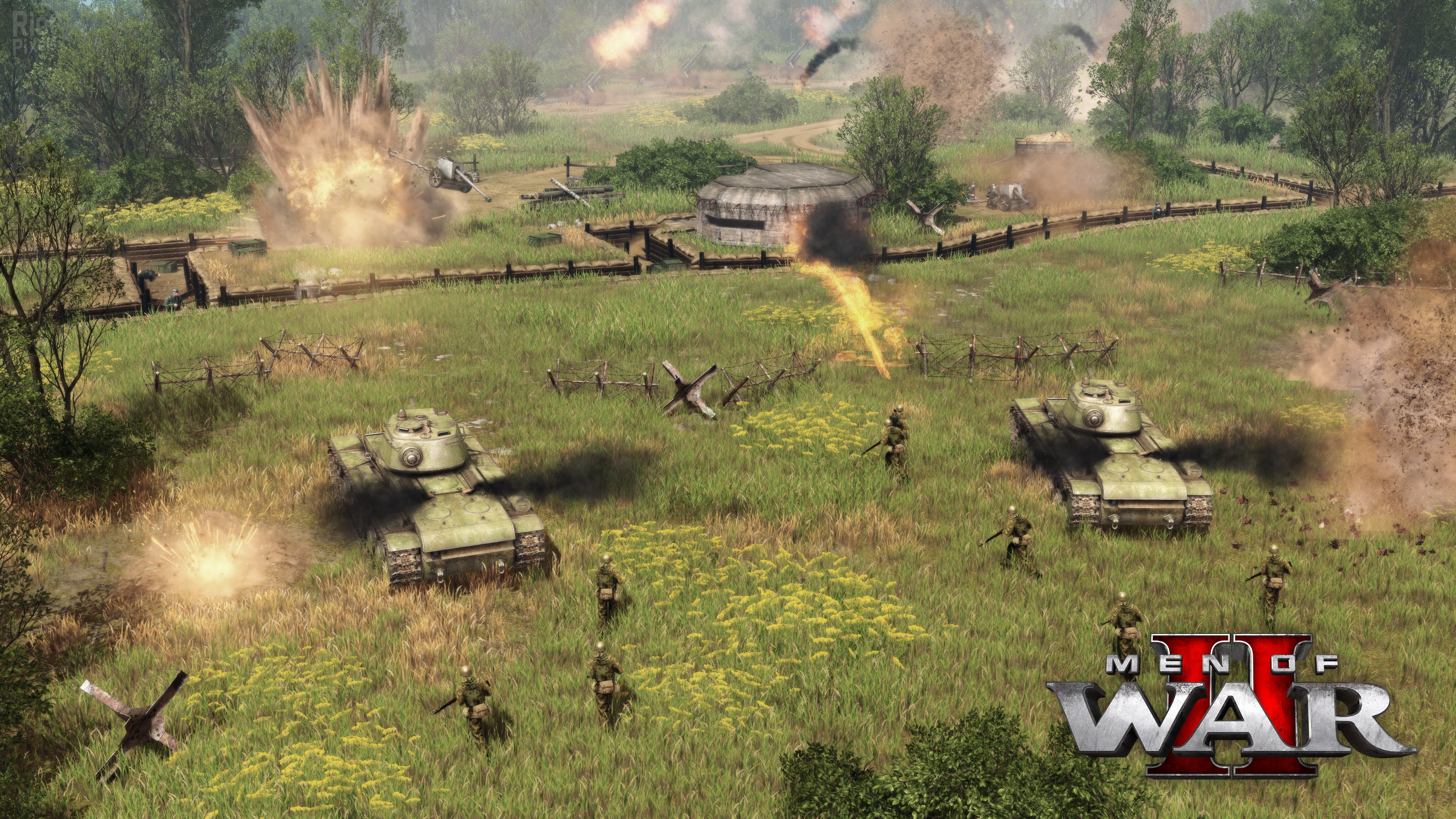 [8]-Men of War II: Deluxe Edition – v1.040 + 3 DLCs/Bonuses Download