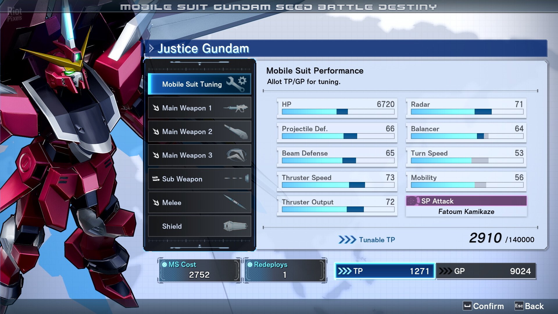 [6]-MOBILE SUIT GUNDAM SEED BATTLE DESTINY REMASTERED, v1.0.1 Download