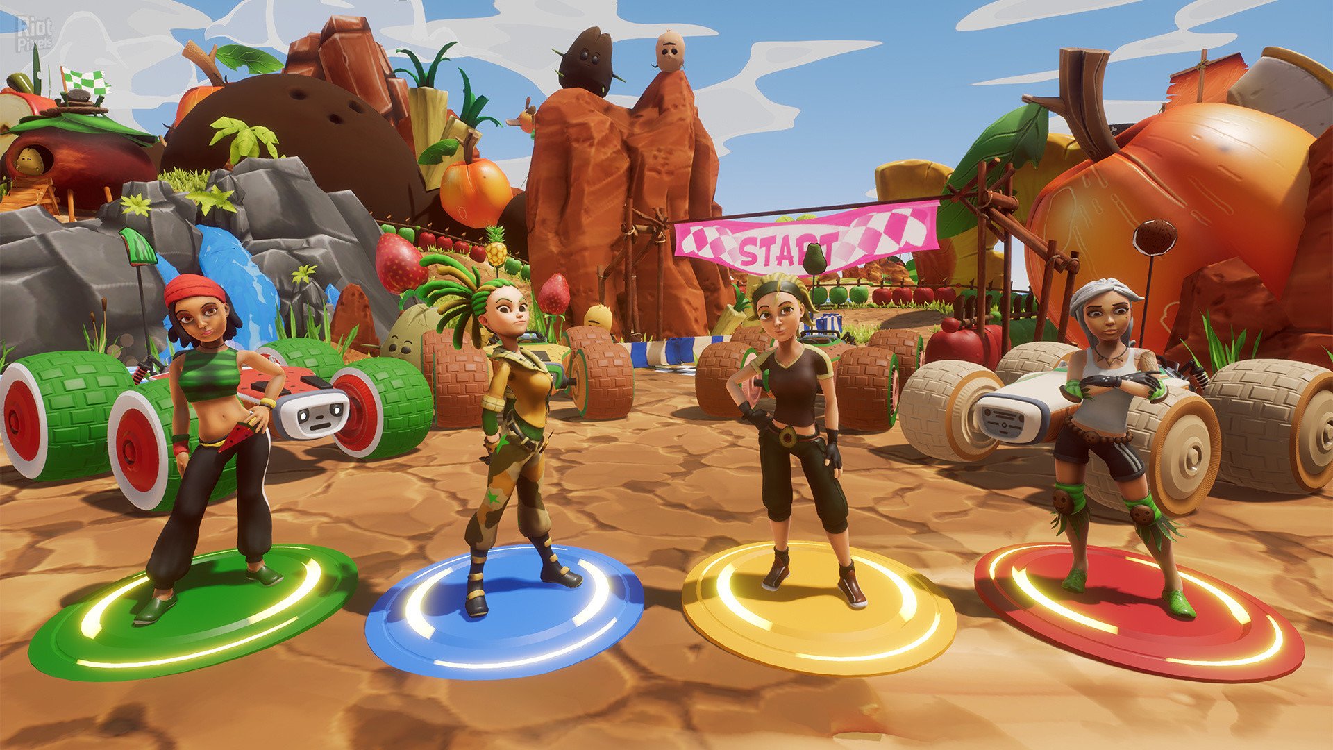 [8]-All-Star Fruit Racing + DLC Download