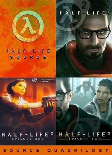 Half-Life: Source Quadrilogy – v09.26.2019 + 4 OSTs-HohohoGames