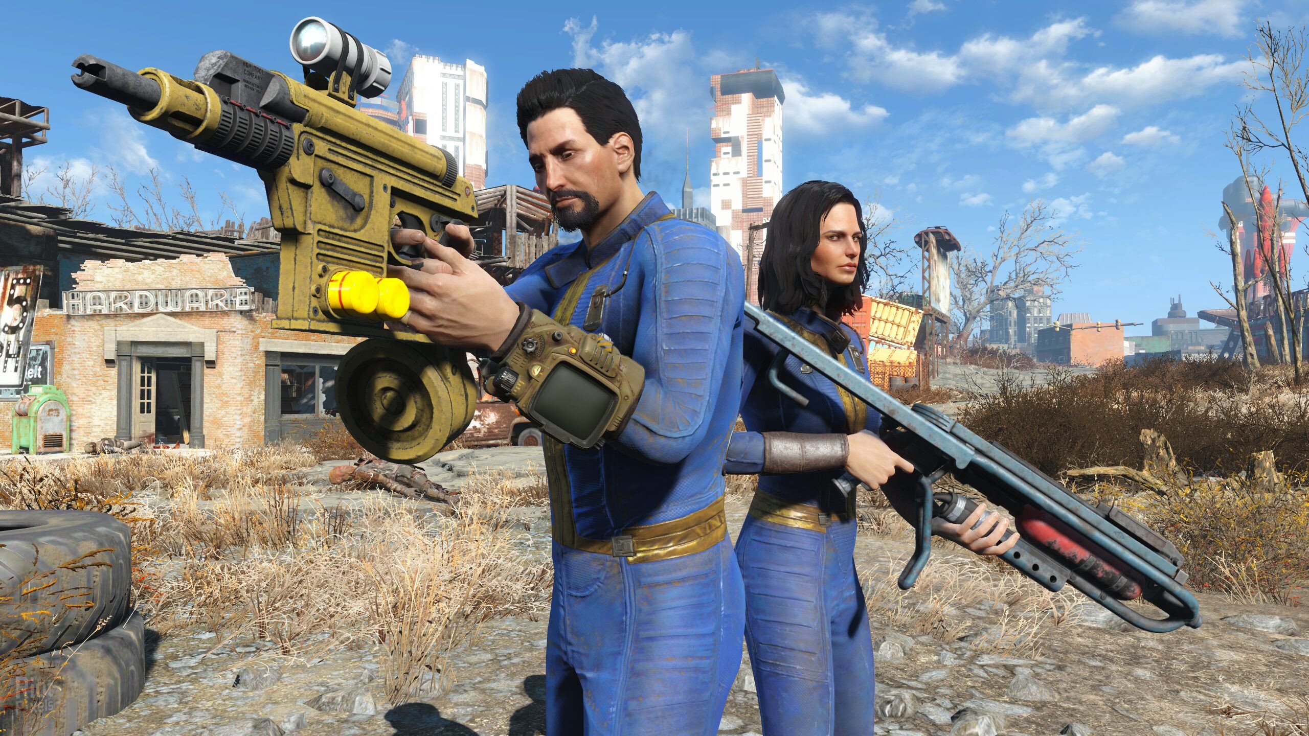 [4]-Fallout 4: Game of the Year Edition, v1.10.980.0 + 6 DLCs + 161 CC Mods + Creation Kit v1.10.943.1 + Bonus Content Download