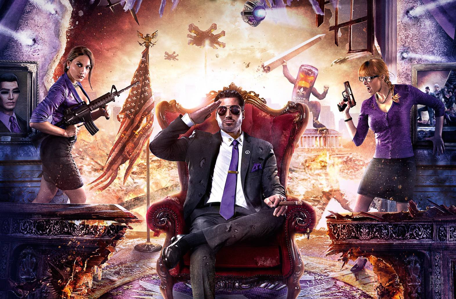 [22]-Saints Row IV: Re-Elected – Build 10105076 (Crossplay Update) + 26 DLCs + Windows 7 Fix Download