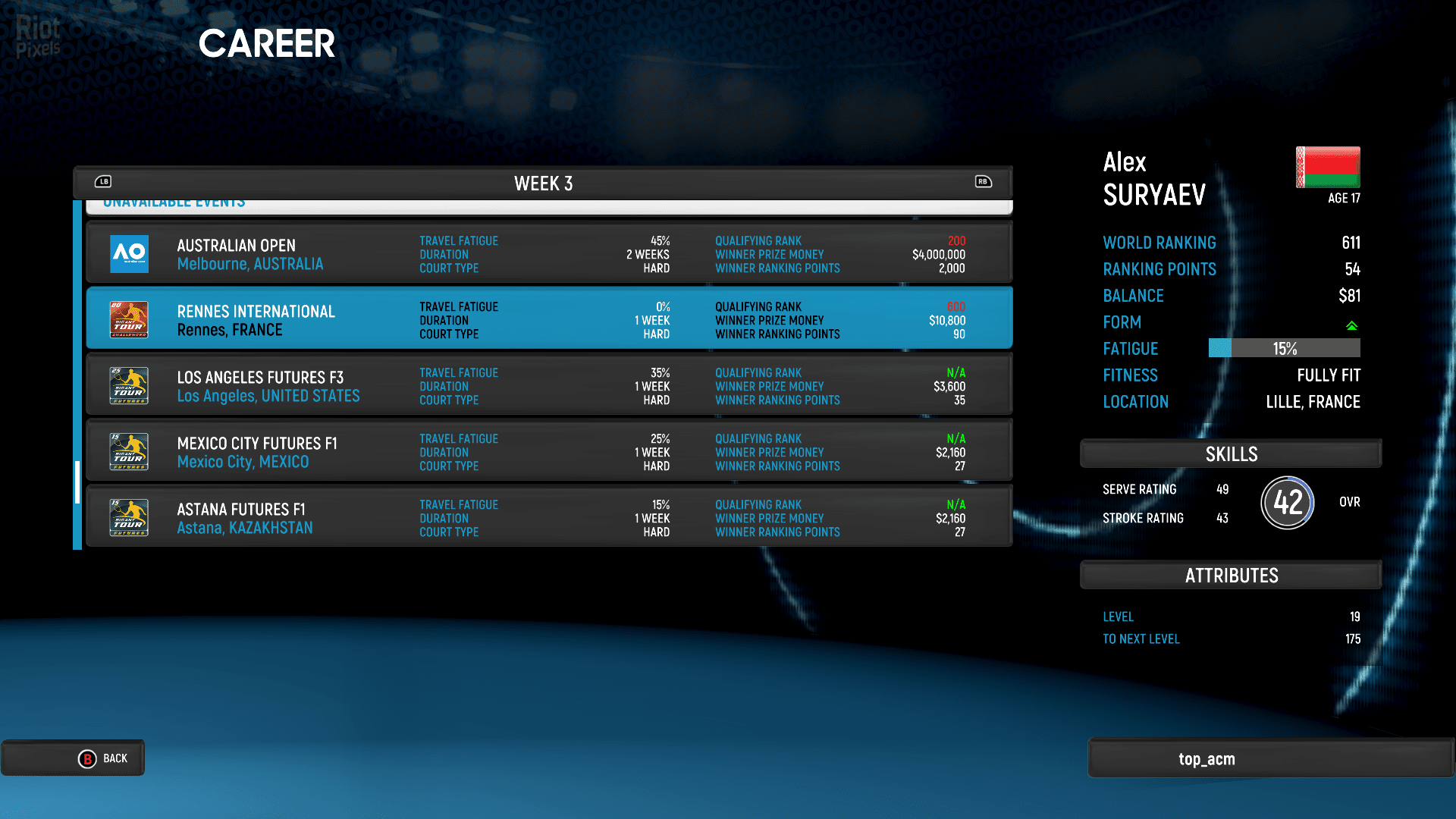 [13]-AO International Tennis – v1.0.1588 Download