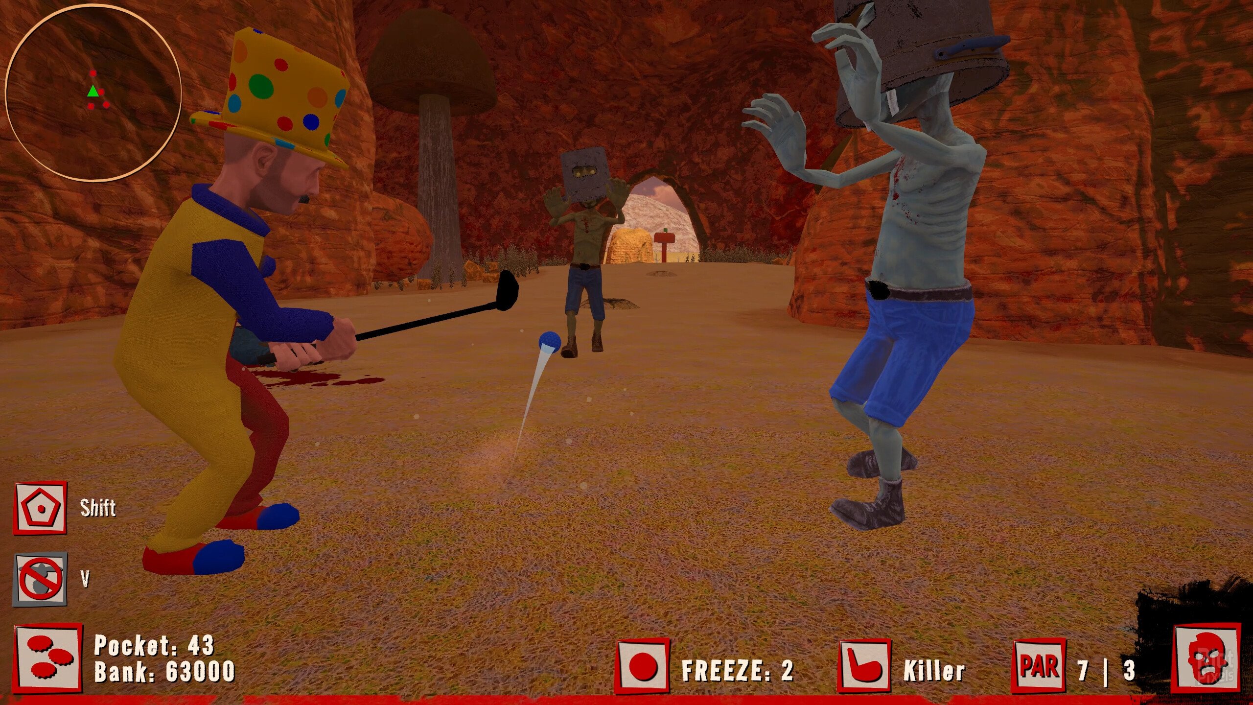 [16]-Golf VS Zombies – v0.9.30 Download