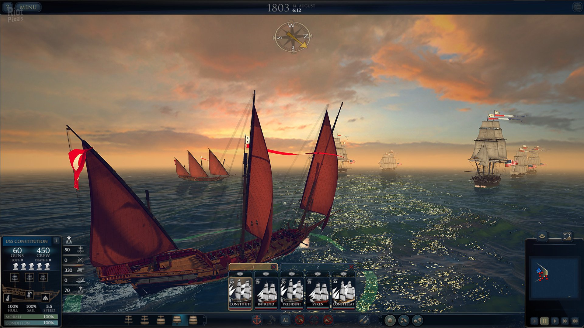 [6]-Ultimate Admiral: Age of Sail – v1.0.0 rev.37327 + Barbary War DLC Download