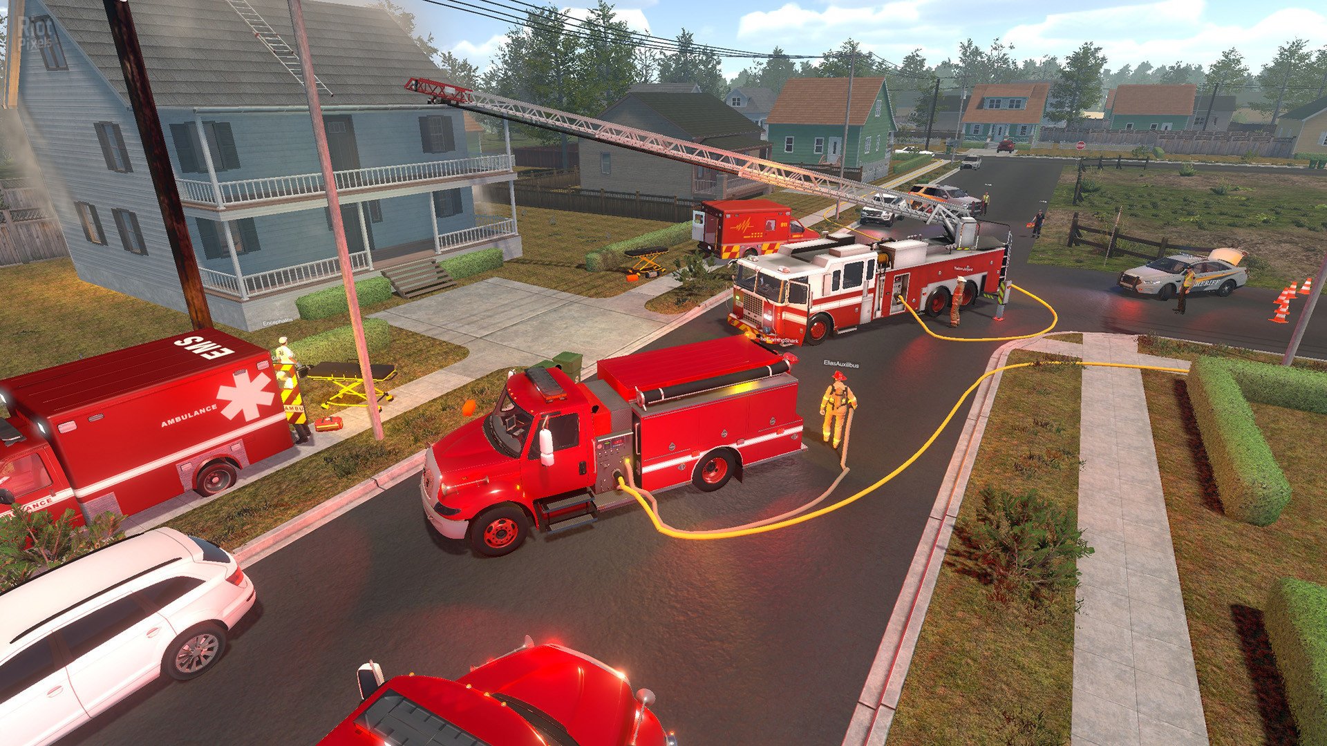 [4]-Flashing Lights: Police, Firefighting, Emergency Services Simulator – Chief Edition, Build 180125-1 + 5 DLCs Download
