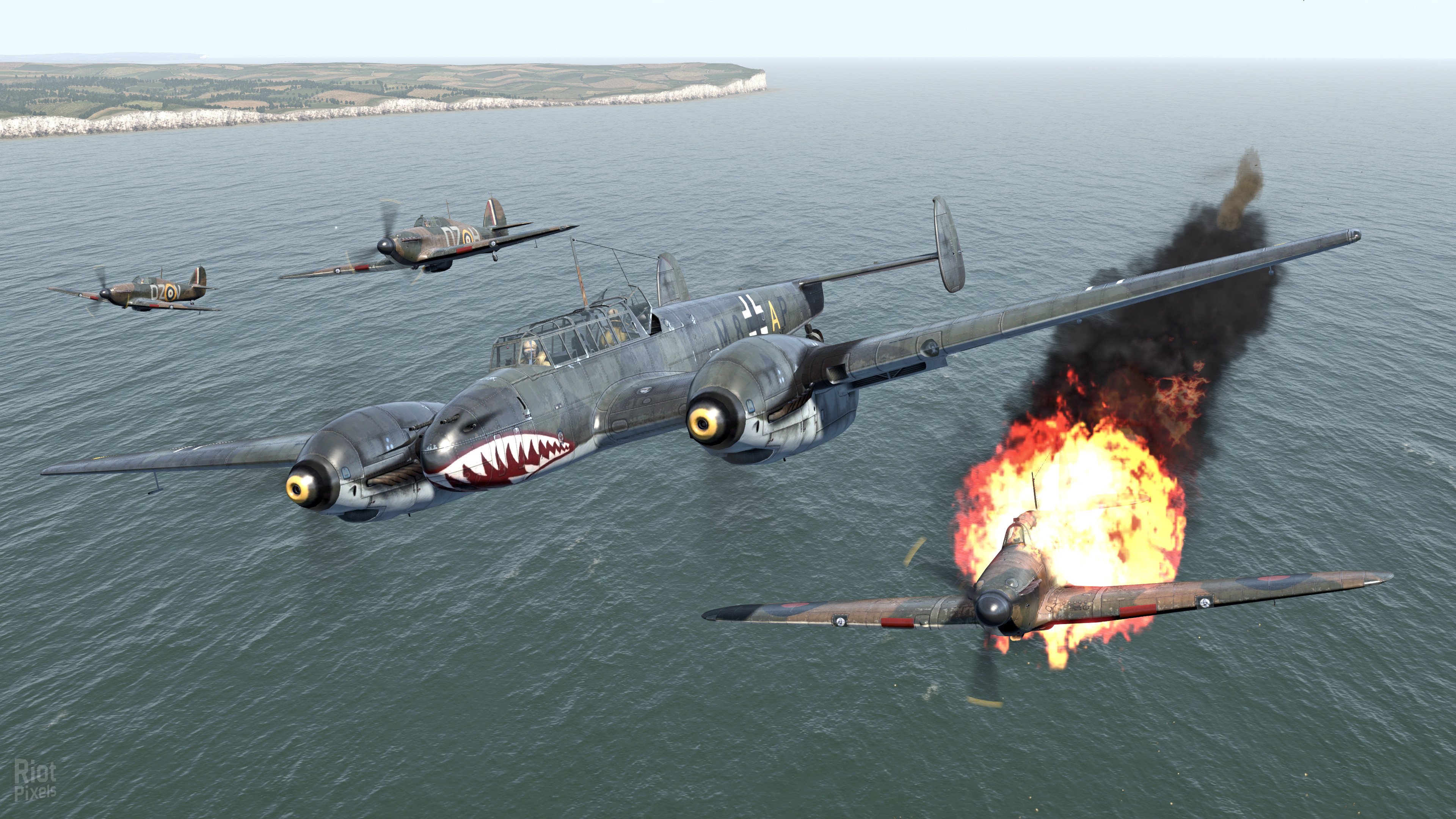 [4]-IL-2 Sturmovik: Cliffs of Dover – Blitz Edition – v5.000 + Desert Wings – Tobruk DLC Download