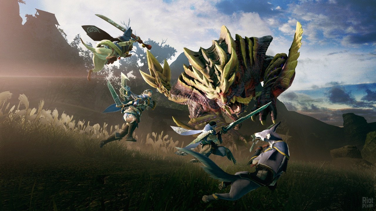 [19]-Monster Hunter Rise – v1.1.1 + 10 DLCs + Ryujinx Emu for PC Download
