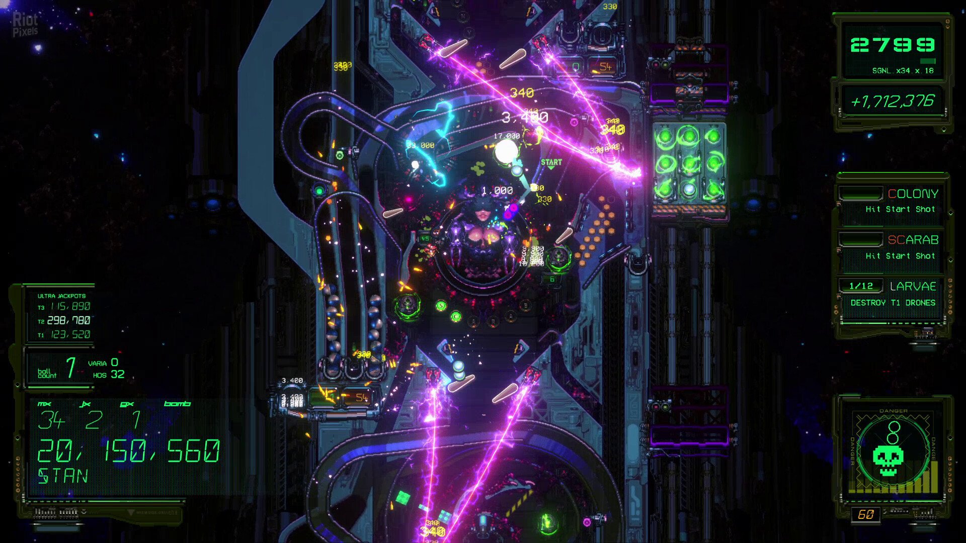 [8]-XENOTILT: HOSTILE PINBALL ACTION – v1.081 Download