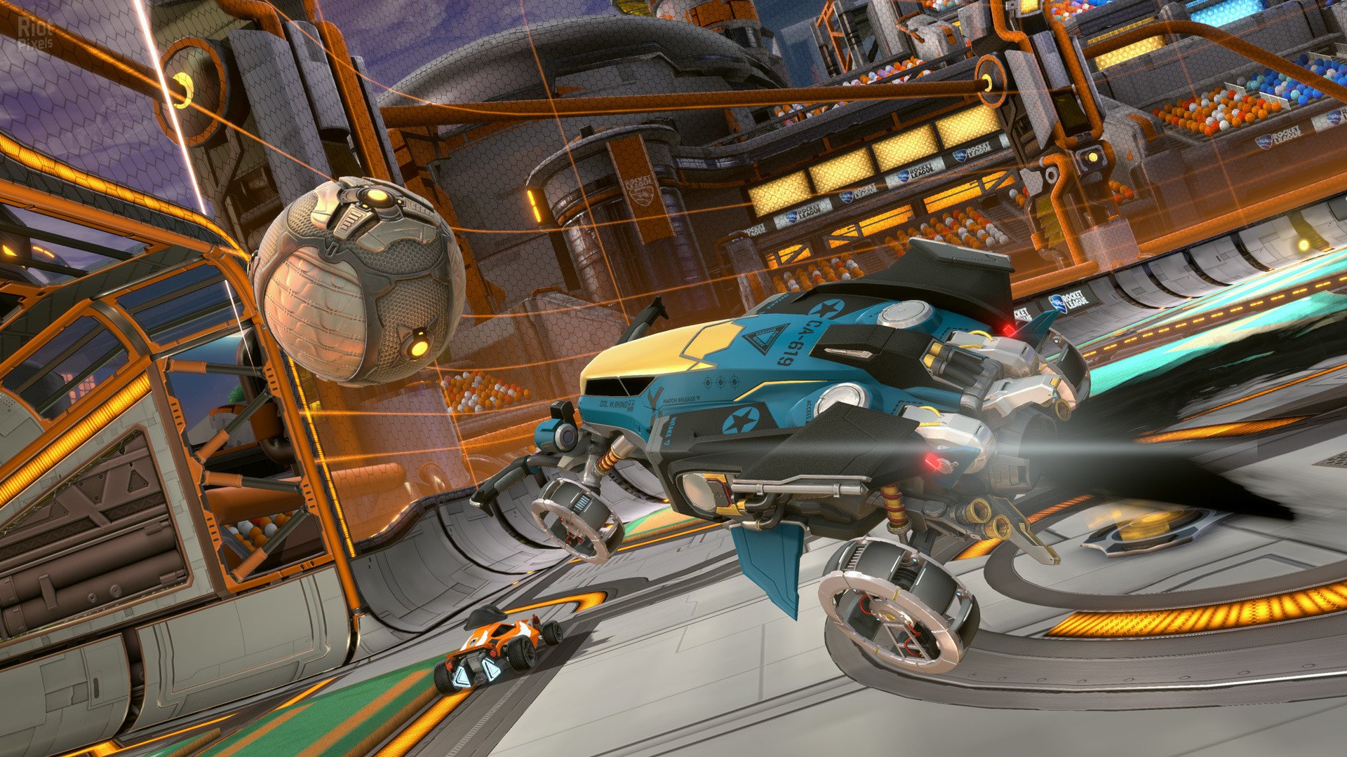 [8]-Rocket League – v1.75 + 36 DLCs + Offline Unlocker Download