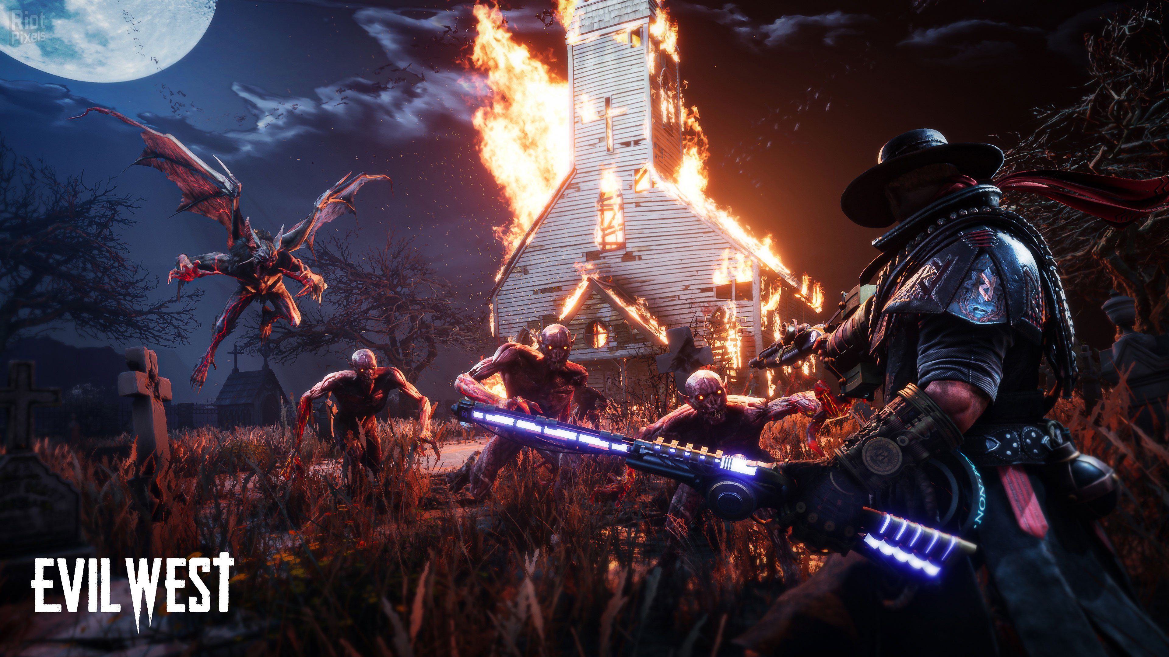 [12]-Evil West – v1.0.3 + Wild East Skin Pack DLC + Online Co-Op Download