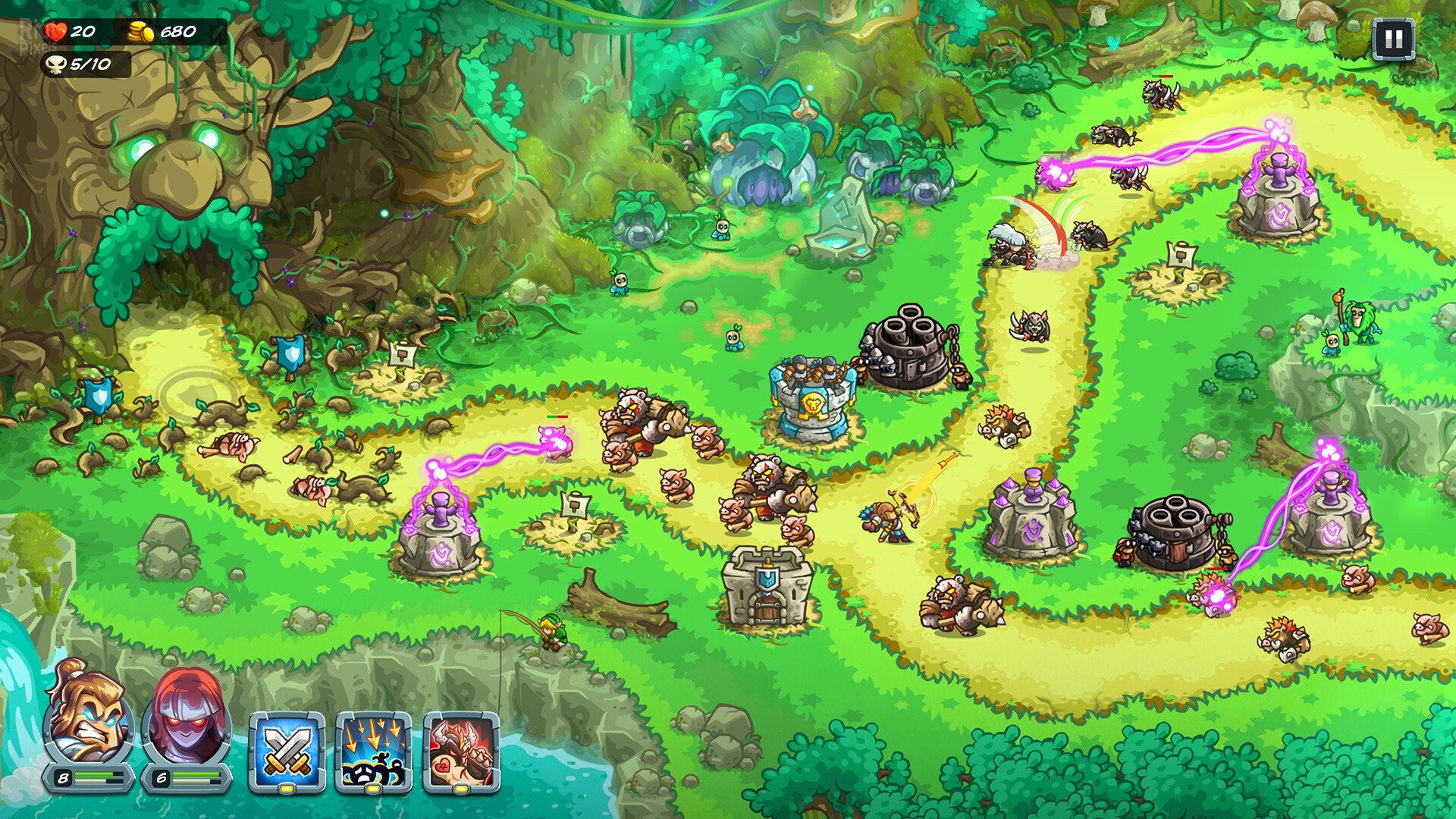 [4]-Kingdom Rush 5: Alliance TD – v4.00.54 + Colossal Dwarfare Campaign DLC Download