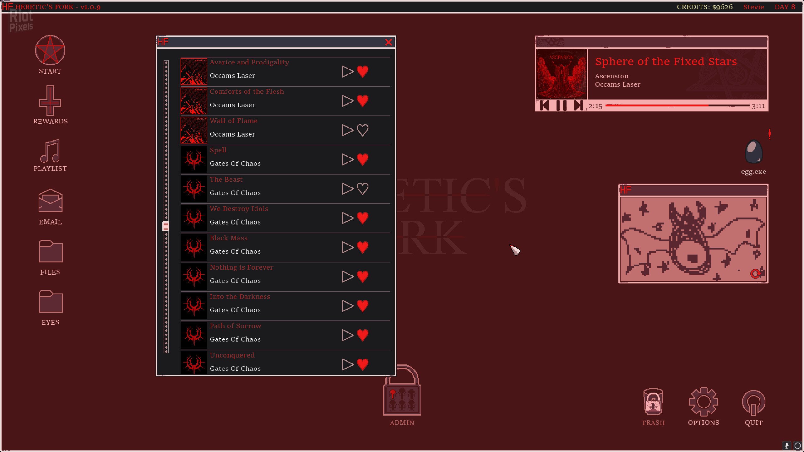 [3]-Heretic’s Fork – v1.0.21 (Collection Bloat Update) + Bonus OST Download