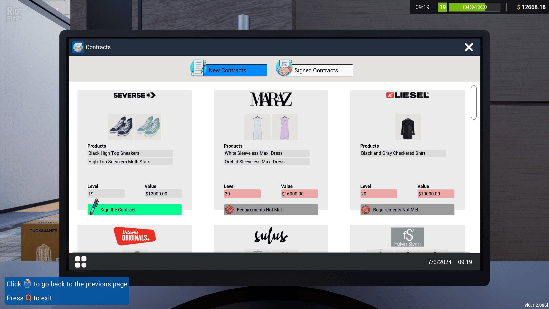[12]-Retail Company Simulator – v1.0.55 Download