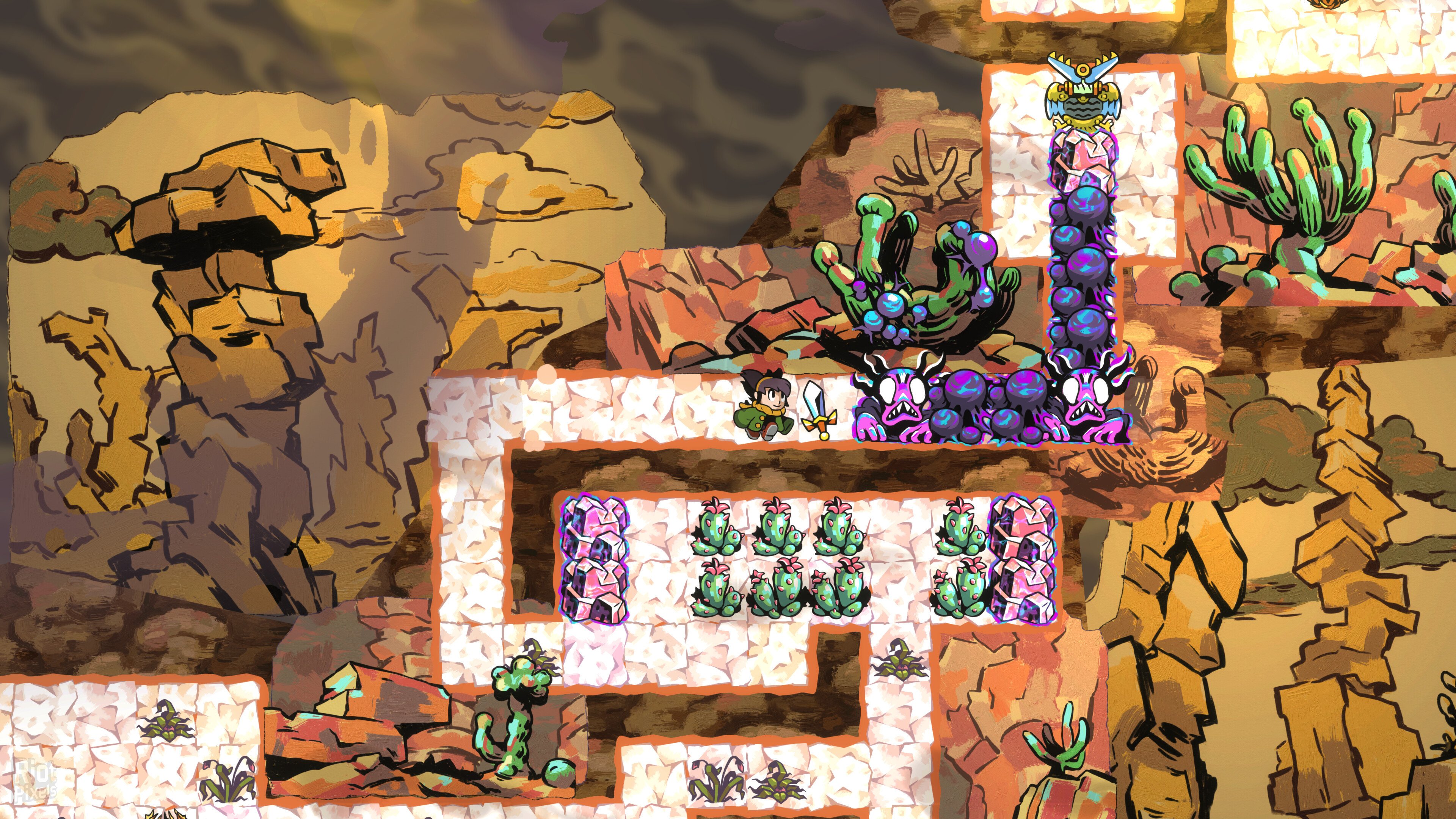 [2]-Arranger: A Role-Puzzling Adventure – v1.1.13 + Bonus Soundtrack Download
