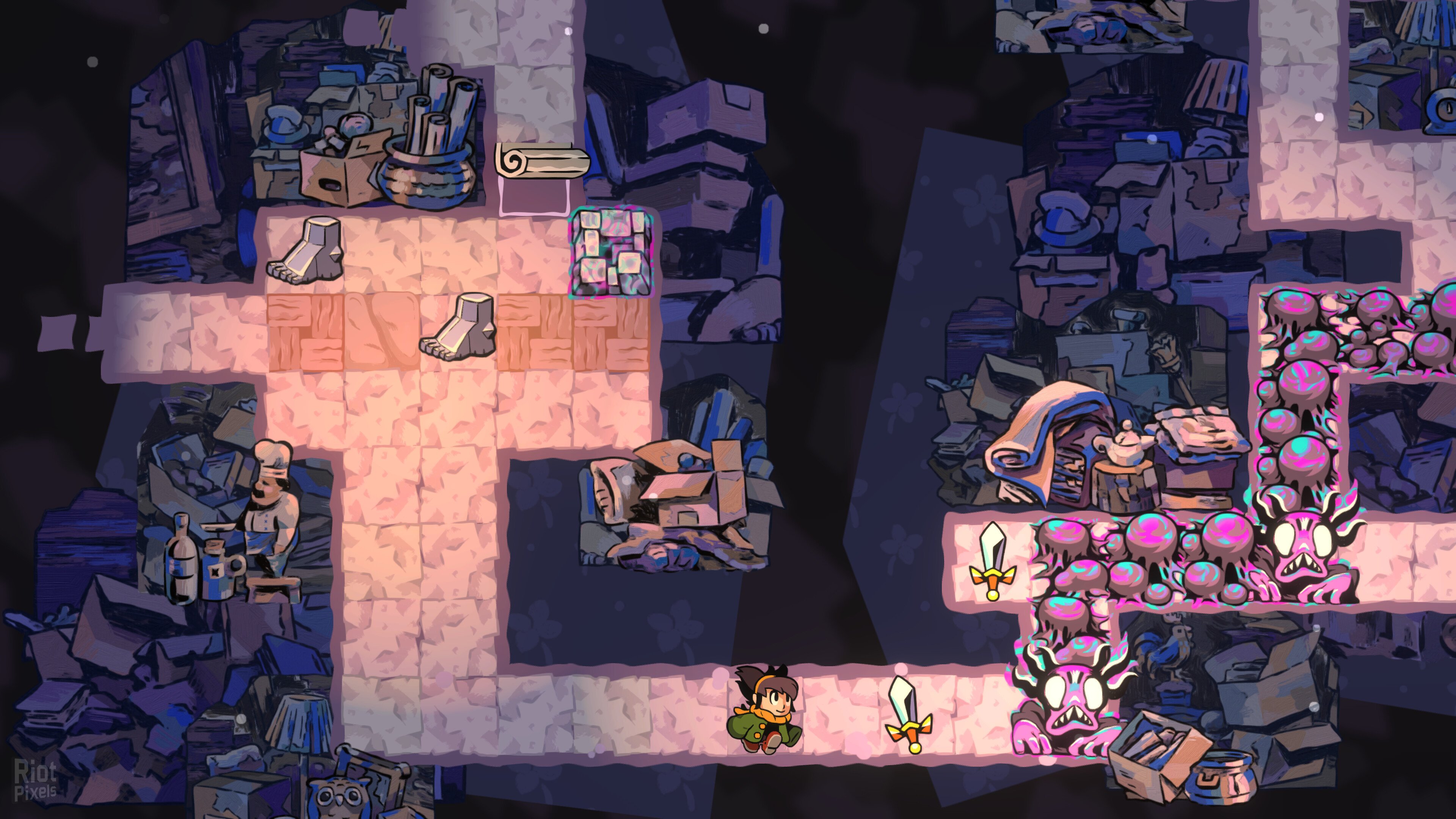 [7]-Arranger: A Role-Puzzling Adventure – v1.1.13 + Bonus Soundtrack Download