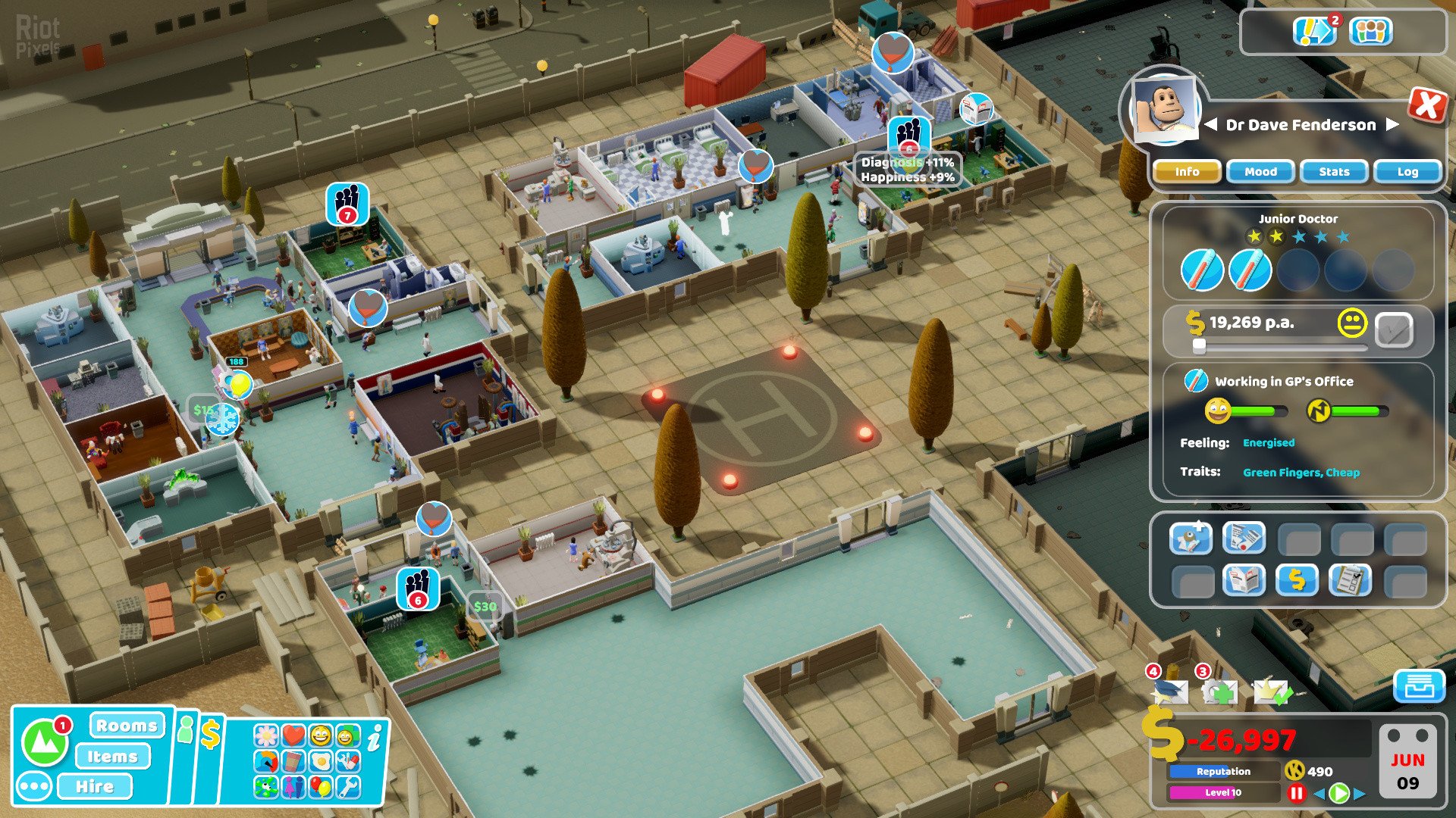 [16]-Two Point Hospital – v1.29.36 + 15 DLCs Download