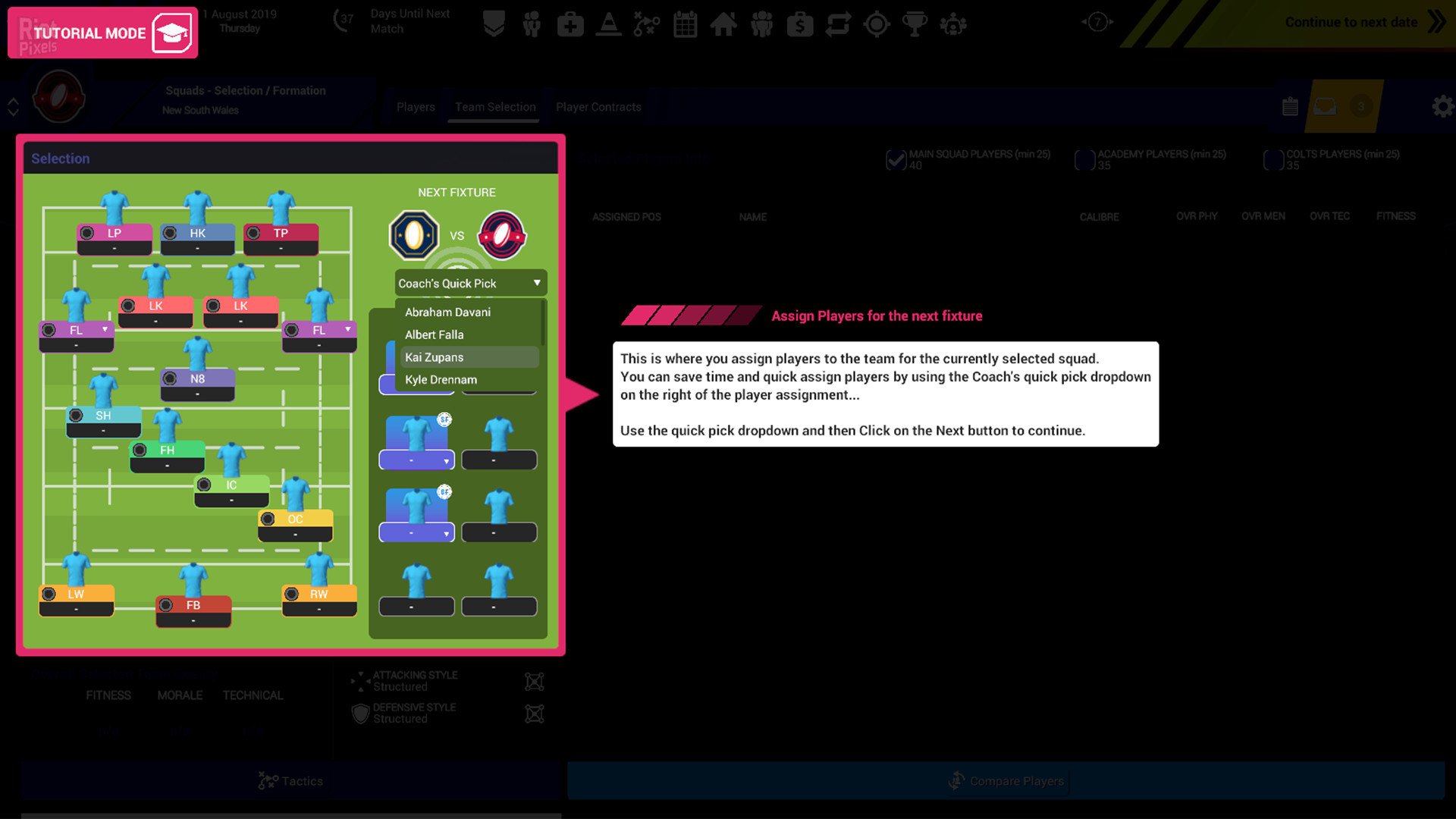 [3]-Rugby Union Team Manager 3 – 2021/22 Season Update + DLC Download