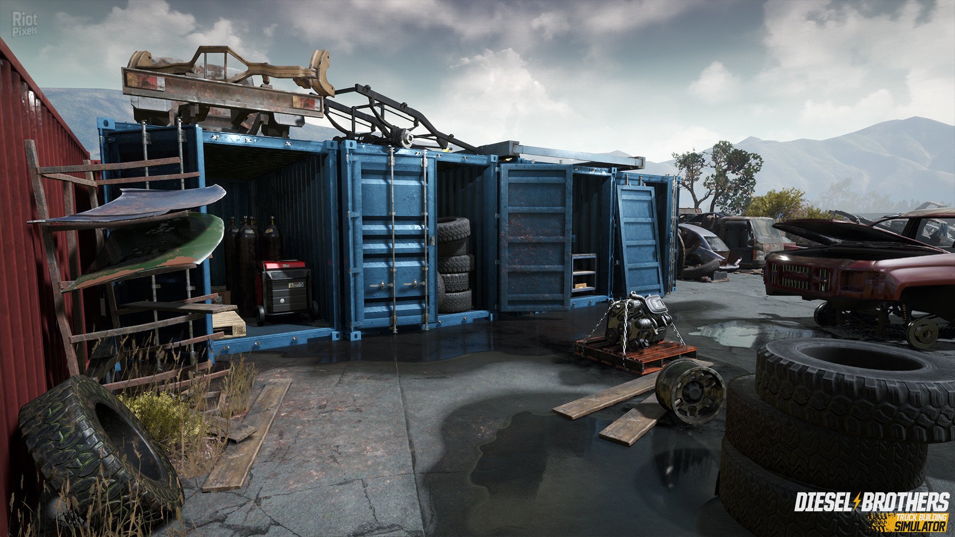 [3]-Diesel Brothers: Truck Building Simulator – v1.0.9139 + Custom Tuning Parts DLC Download