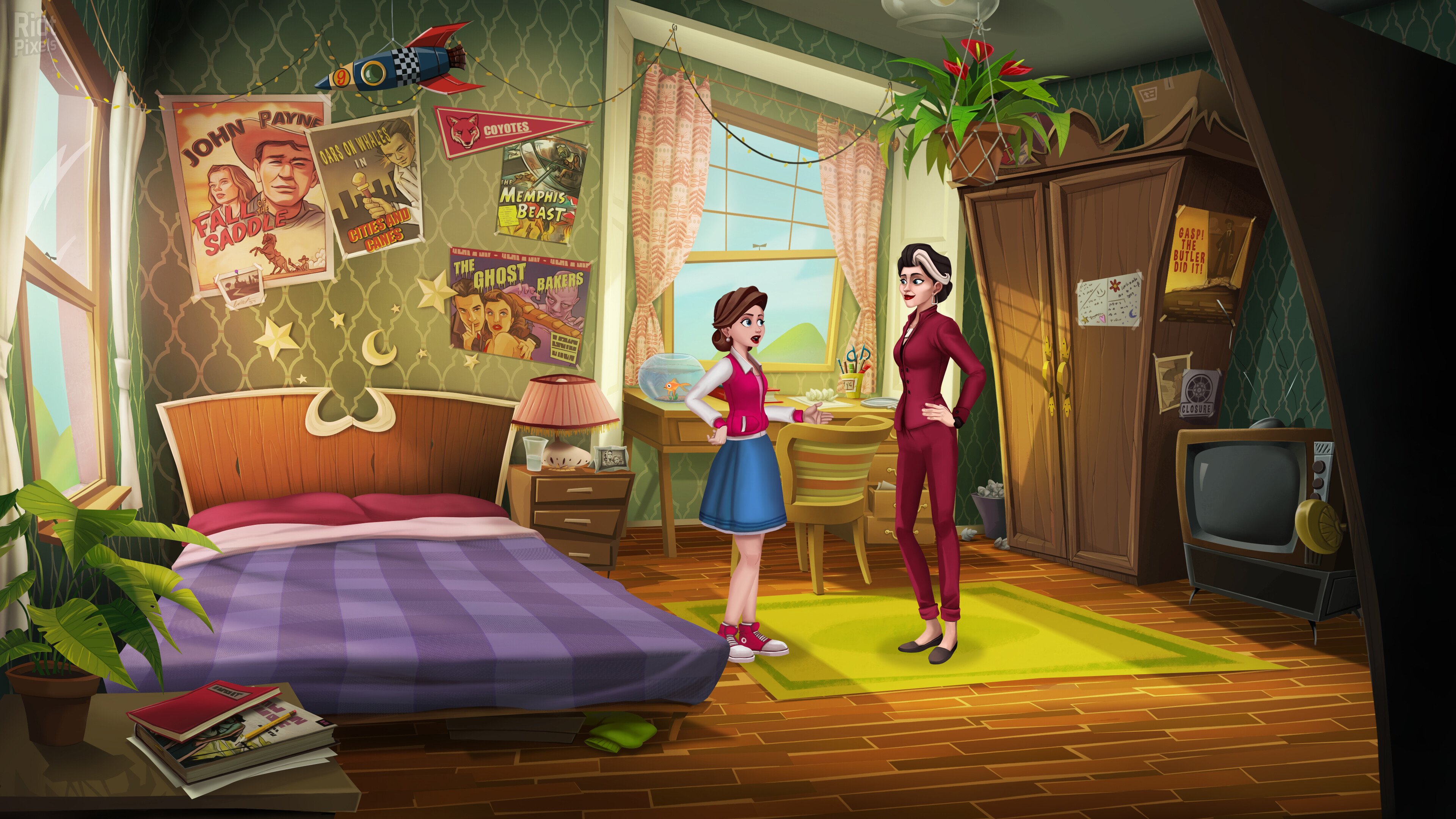 [13]-3 Minutes to Midnight: A Comedy Graphic Adventure – v1.0.4 Download