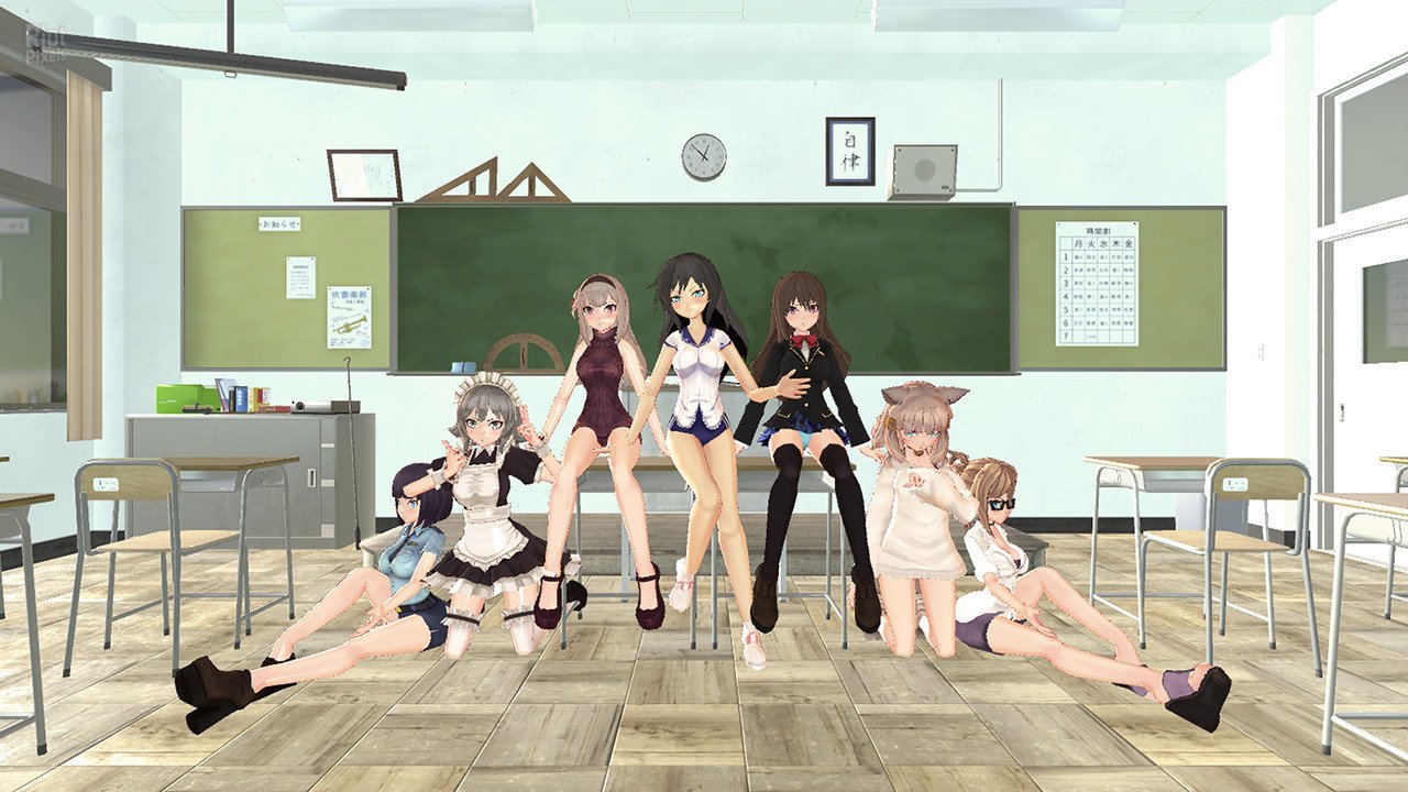 [5]-Beautiful Girl Fight School Download