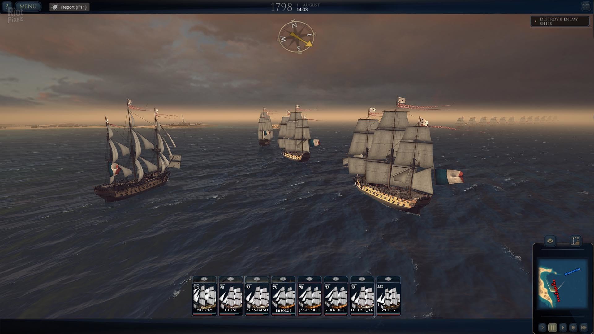 [7]-Ultimate Admiral: Age of Sail – v1.0.0 rev.37327 + Barbary War DLC Download