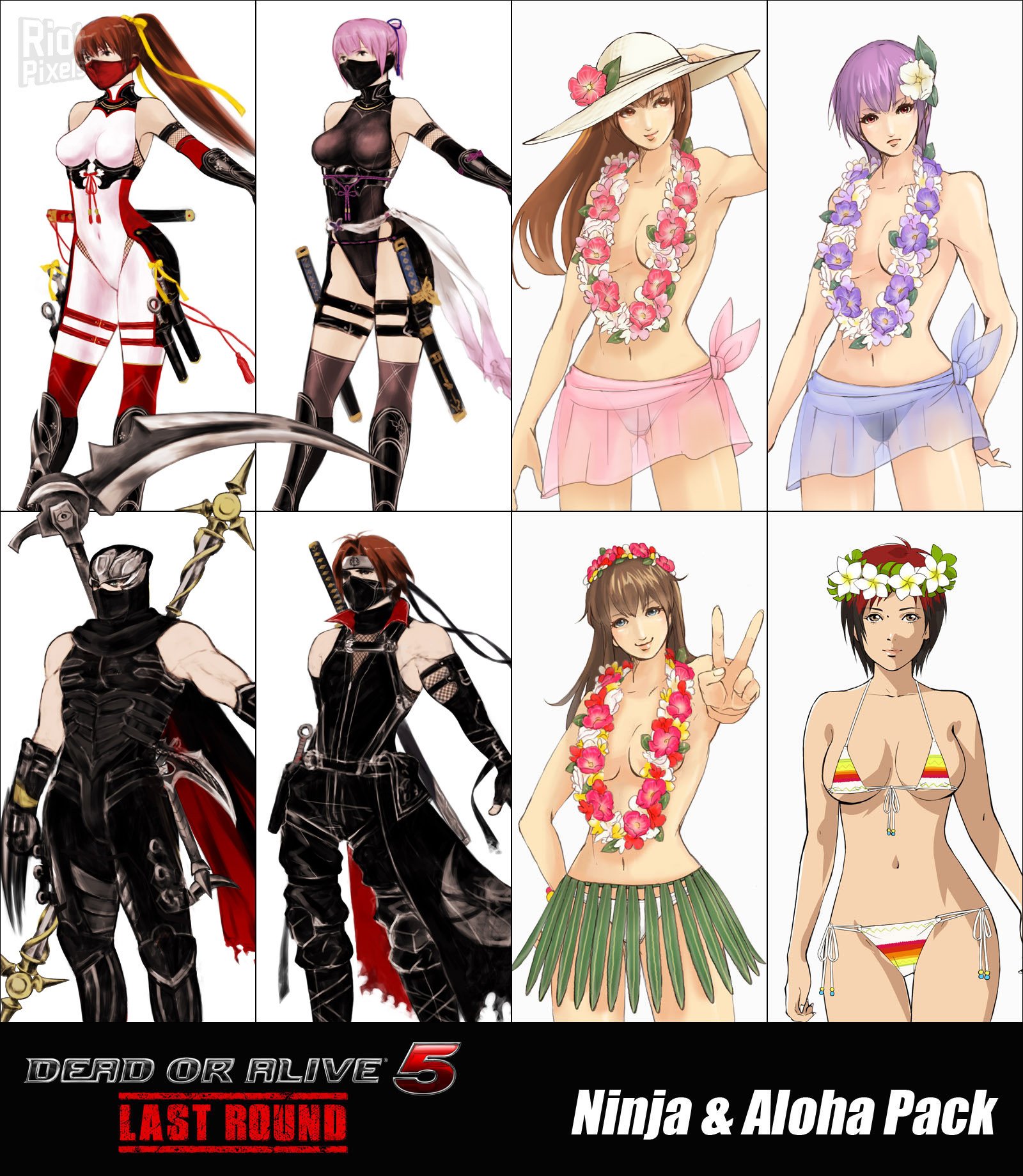 [26]-Dead or Alive 5: Last Round – v1.10C + All DLCs + Unlocker Download