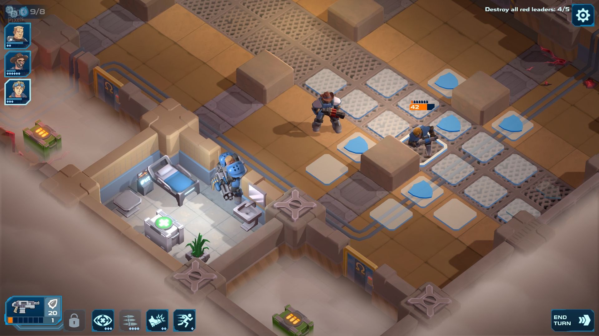 [5]-Spaceland: Sci-Fi Indie Tactics – v1.6.2.153 + Frontier DLC Download