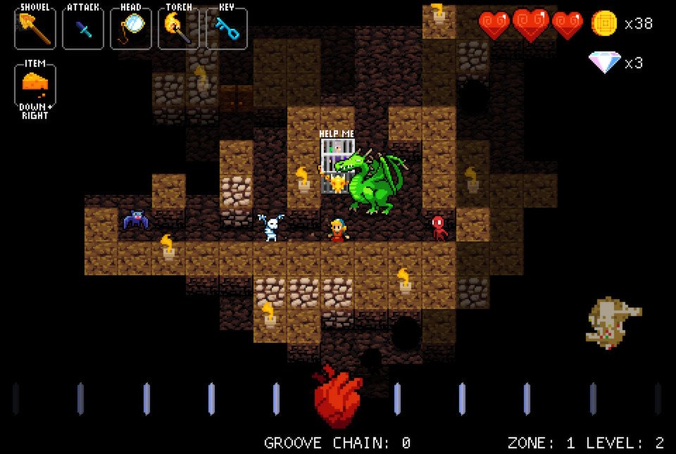[15]-Crypt of the NecroDancer: ULTIMATE PACK – v4.1.0-b5142 + 3 DLCs + Bonus Content Download