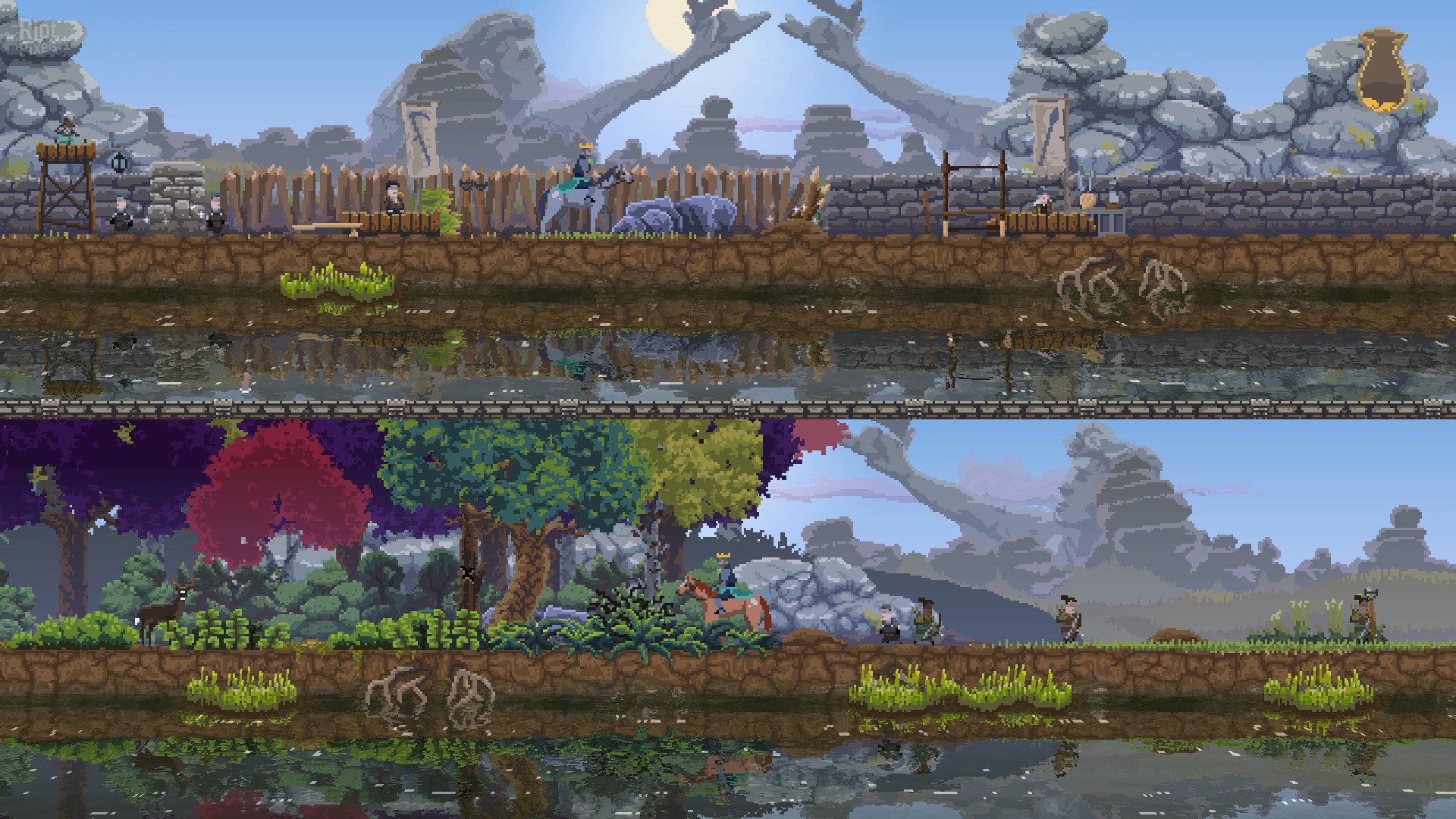 [12]-Kingdom Two Crowns: Essentials Bundle, v2.1.2 R22365 + 7 DLCs/Bonuses Download