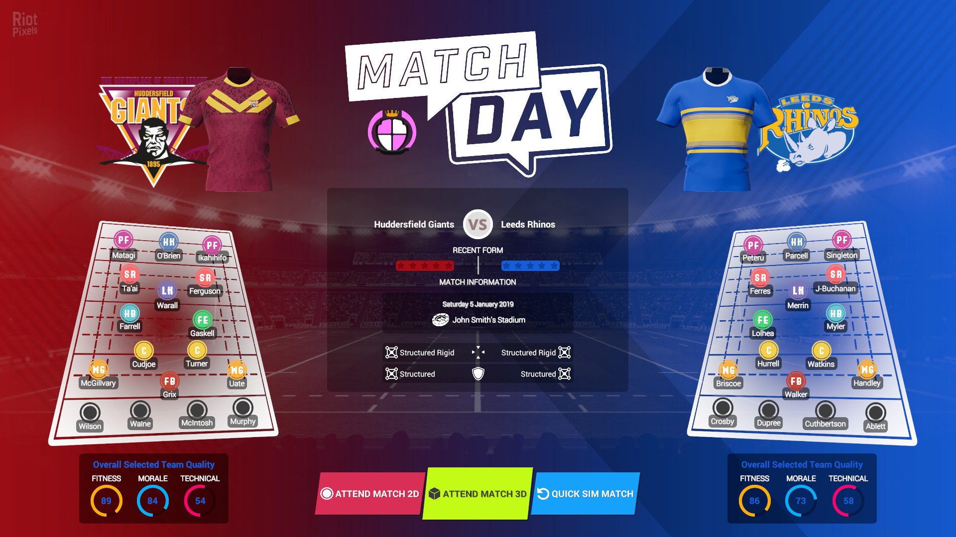 [4]-Rugby League/Union Team Manager 3 + 2 DLCs Download