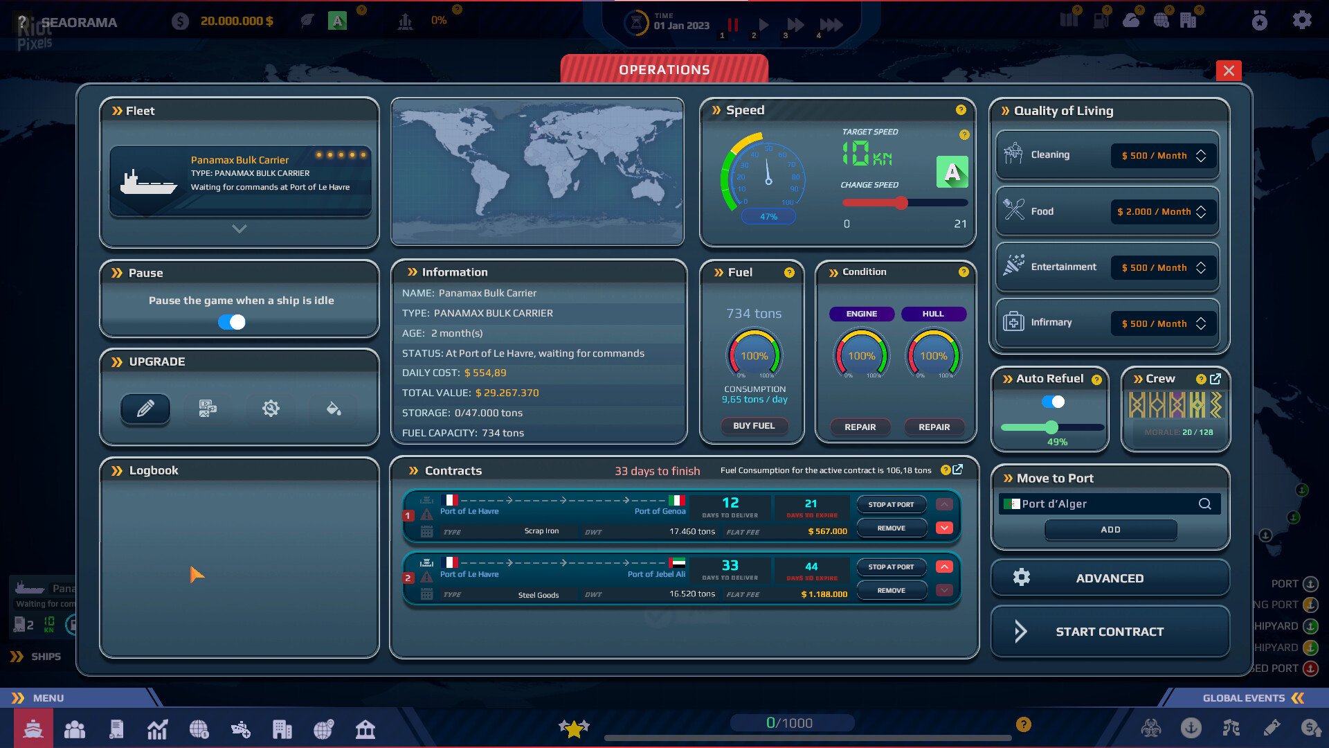 [8]-SeaOrama: World of Shipping – v1.05 Download