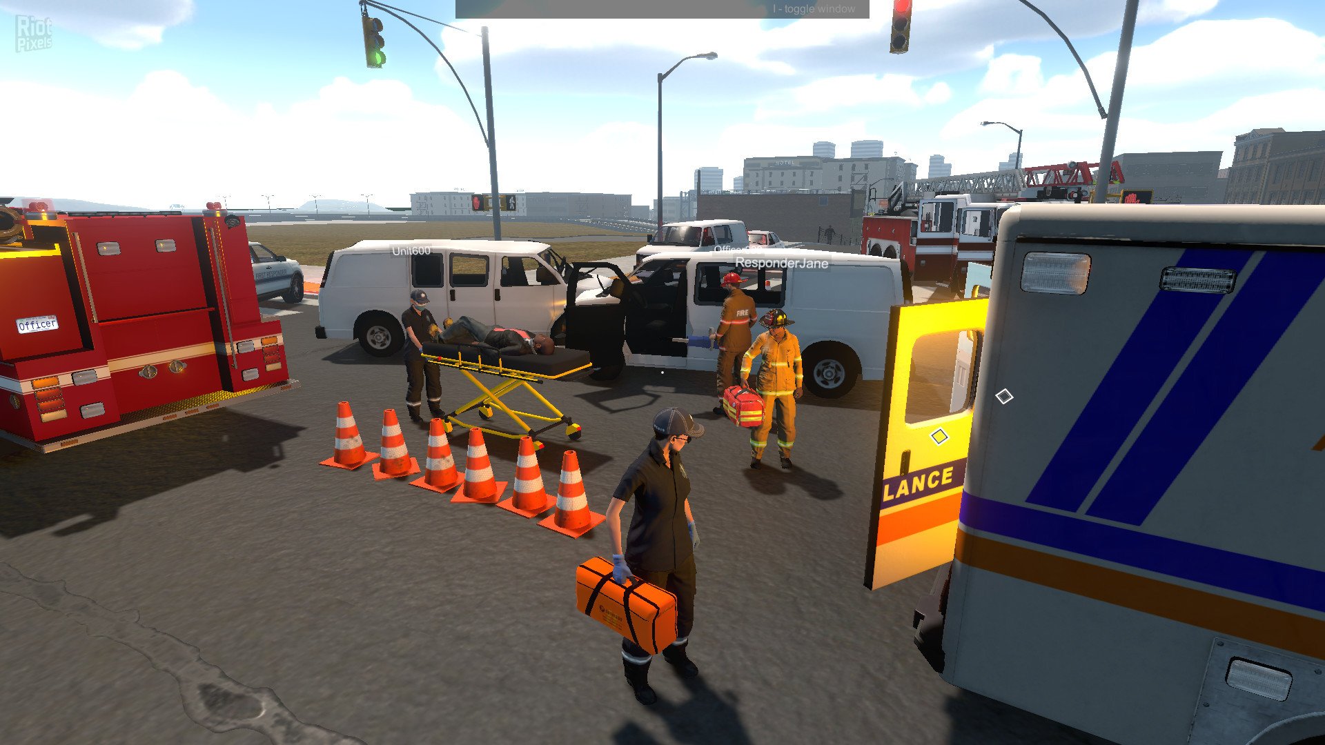 [5]-Flashing Lights: Police, Firefighting, Emergency Services Simulator – Chief Edition, Build 180125-1 + 5 DLCs Download