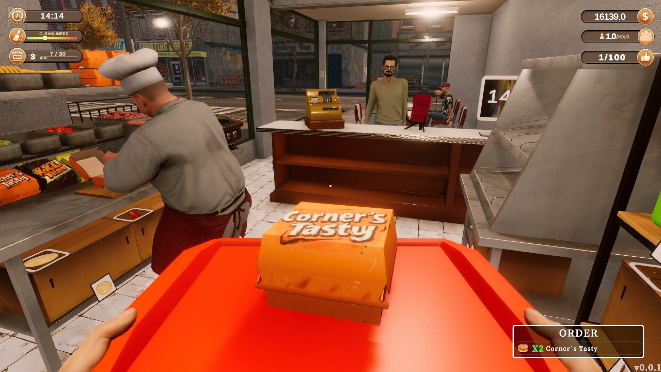 [10]-Corner Kitchen: Fast Food Simulator – v1.1.1 Download