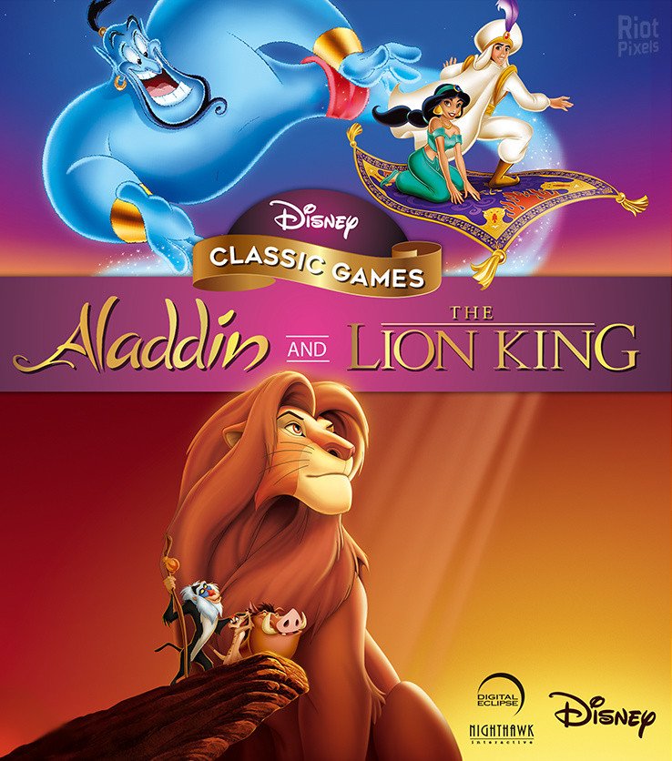 Disney Classic Games: Aladdin and The Lion King-HohohoGames
