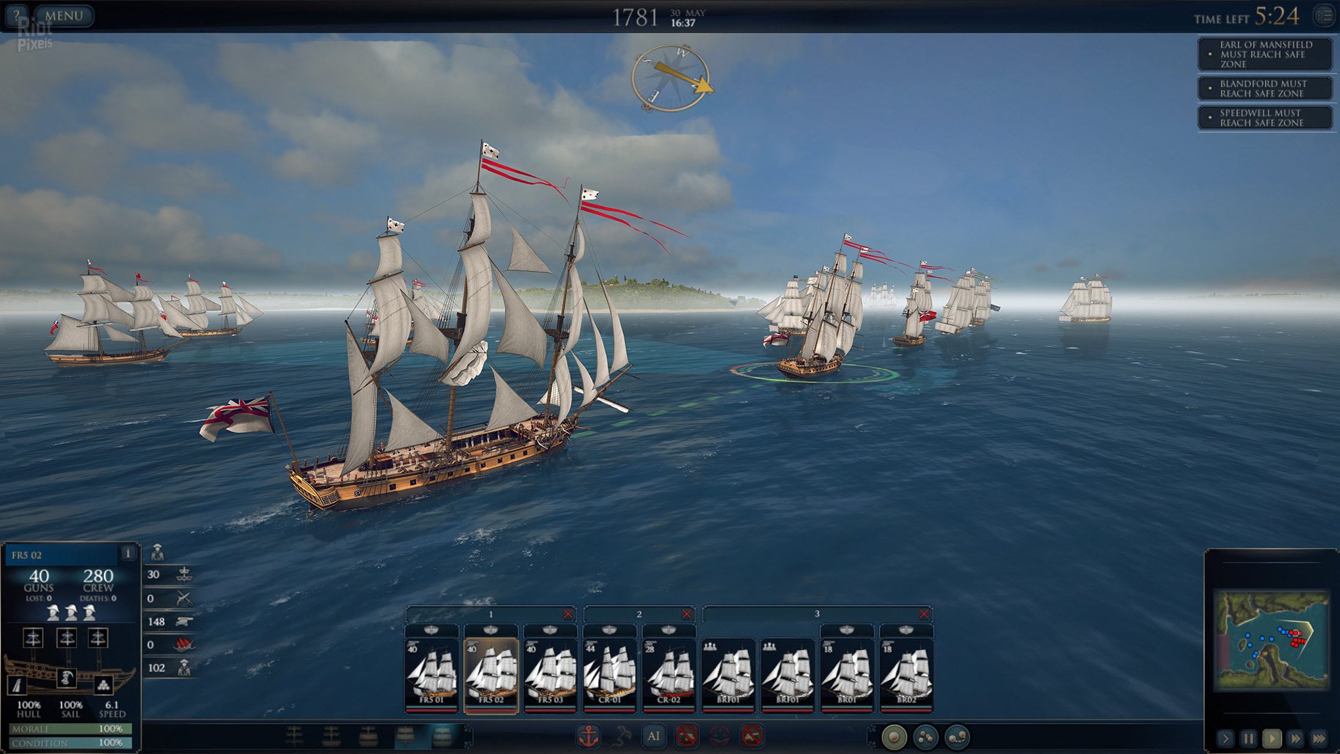 [11]-Ultimate Admiral: Age of Sail – v1.0.0 rev.37327 + Barbary War DLC Download