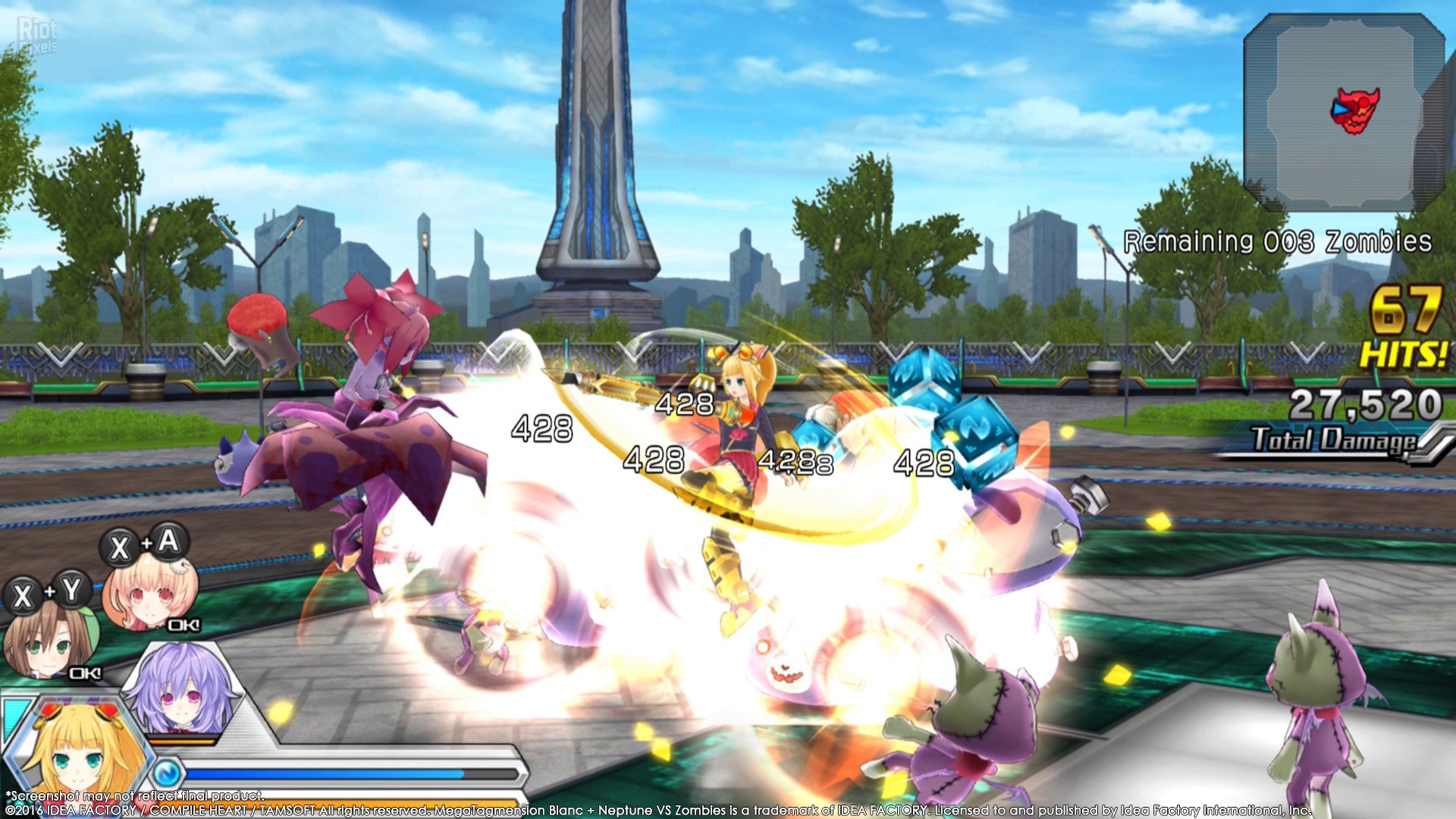 [3]-MegaTagmension Blanc + Neptune VS Zombies – Deluxe Edition – v1.01 (Update 1) Download
