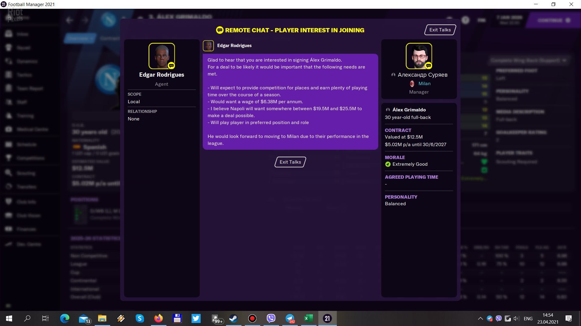 [16]-Football Manager 2021 – v21.4 + In-game Editor DLC + Editor + Resource Archiver + Mods Download