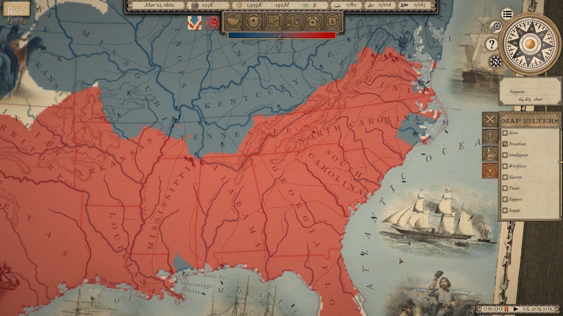 [8]-Grand Tactician: The Civil War (1861-1865) Complete – v1.1227 + DLC + Bonus Content Download