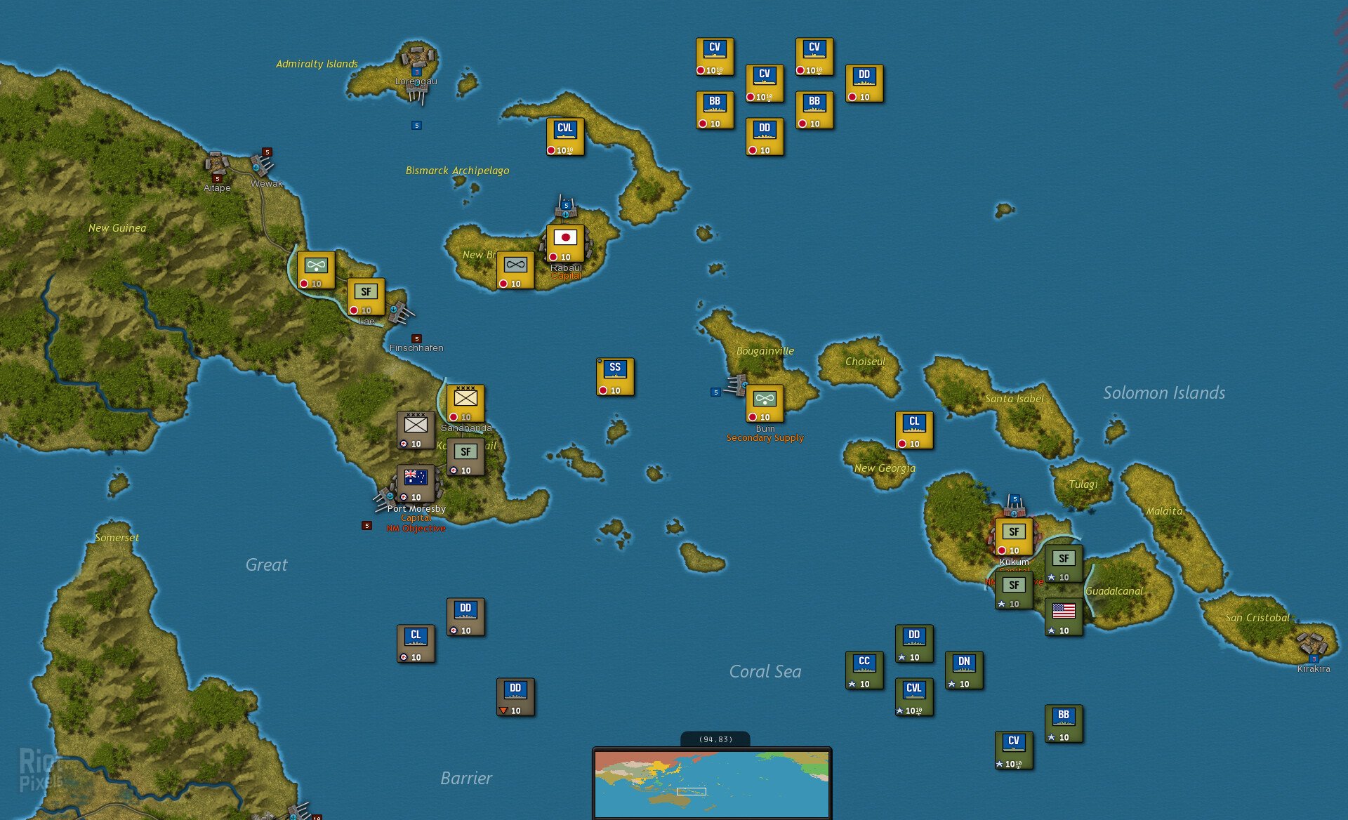 [8]-Strategic Command WWII: War in the Pacific, v1.03.04/v1.03.01 + Rise and Fall of an Empire DLC Download