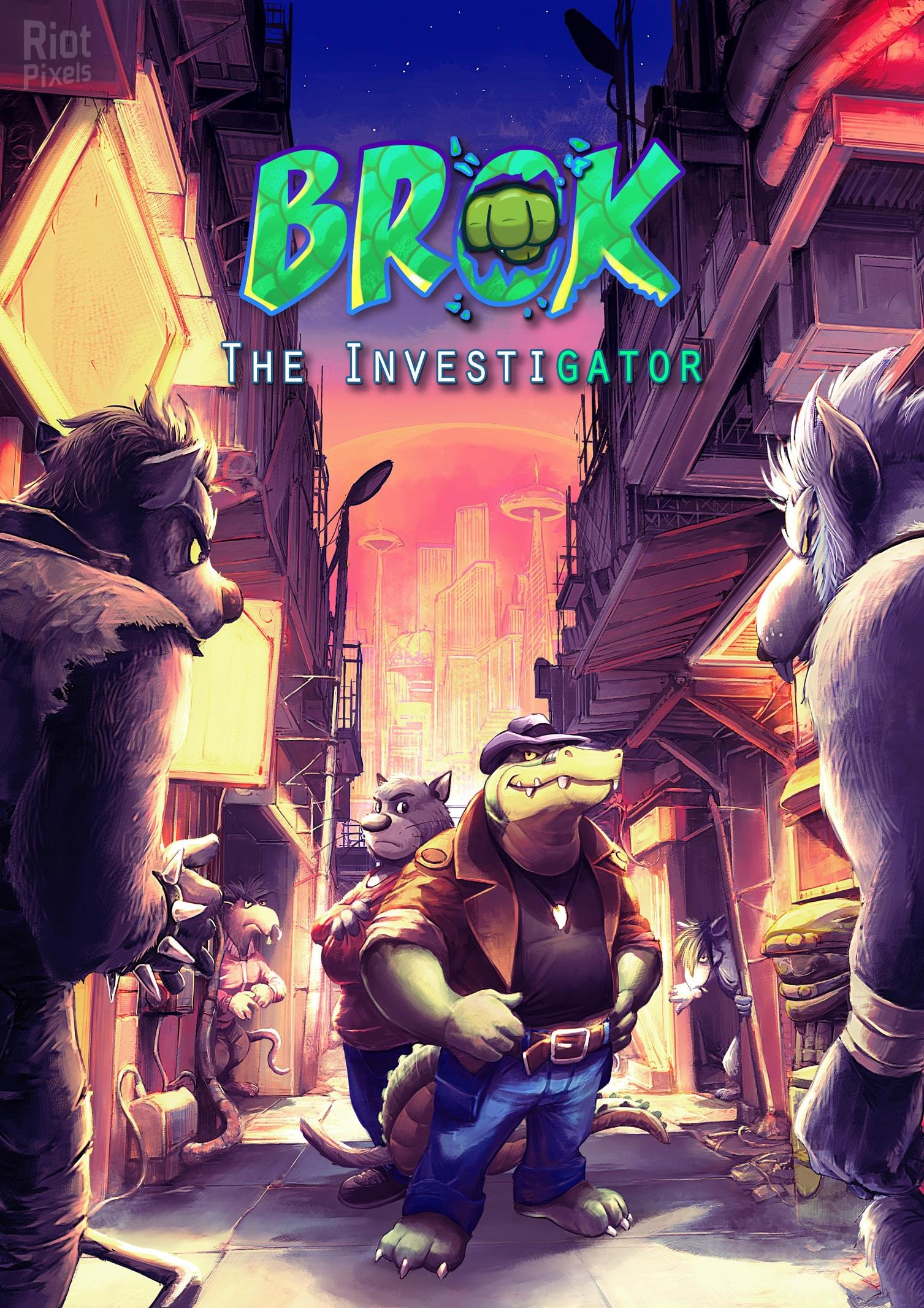 BROK the InvestiGator: Deluxe Edition, v1.5.3 + 3 DLCs/Bonuses-HohohoGames