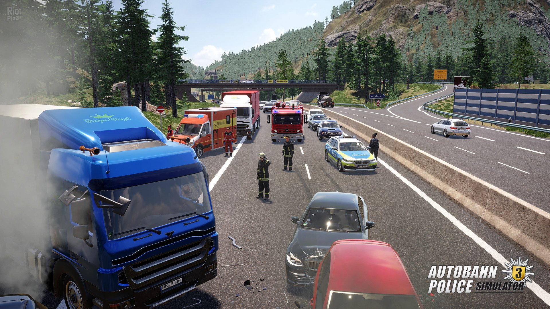 [2]-Autobahn Police Simulator 3 – v1.4.0.r49909 + 2 DLCs Download