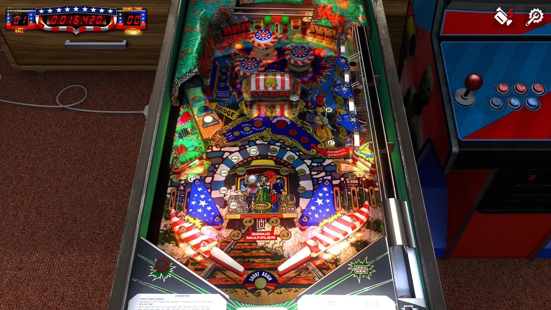 [2]-Zaccaria Pinball: Platinum Pack – v1.0 (Release, Update #107) + 106 DLCs + Bonus Content Download