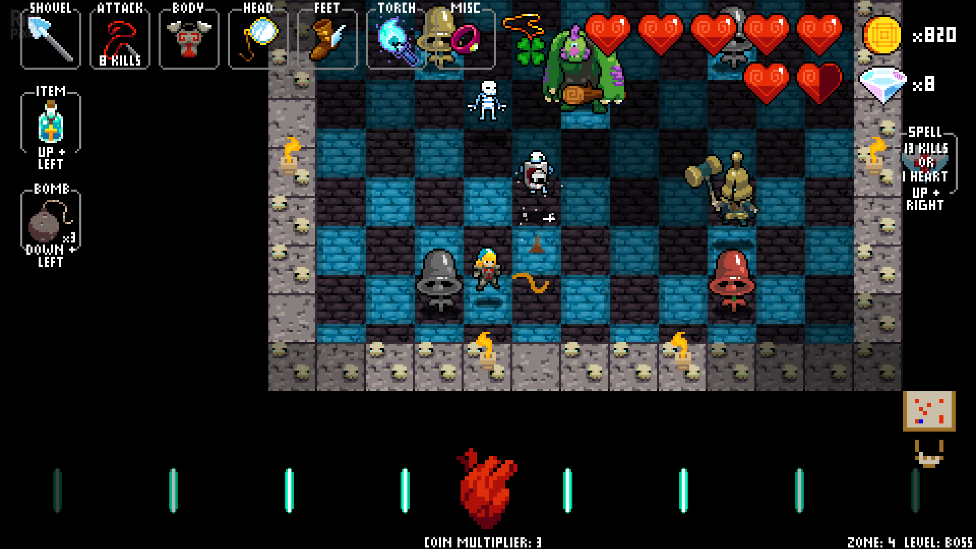 [4]-Crypt of the NecroDancer: ULTIMATE PACK – v4.2.0-b5599 + 13 DLCs/Bonuses Download