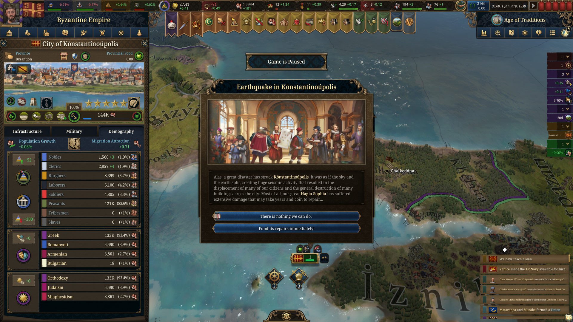 [8]-Europa Universalis V – v1.0.0 + 2 DLCs + Multiplayer Download