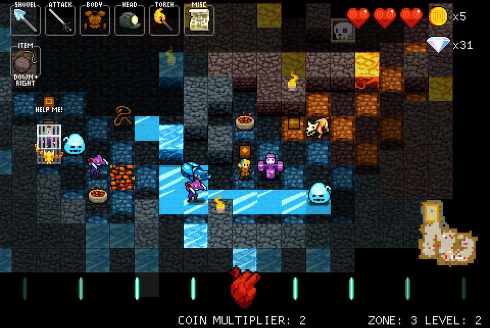 [12]-Crypt of the NecroDancer: ULTIMATE PACK – v4.2.0-b5599 + 13 DLCs/Bonuses Download