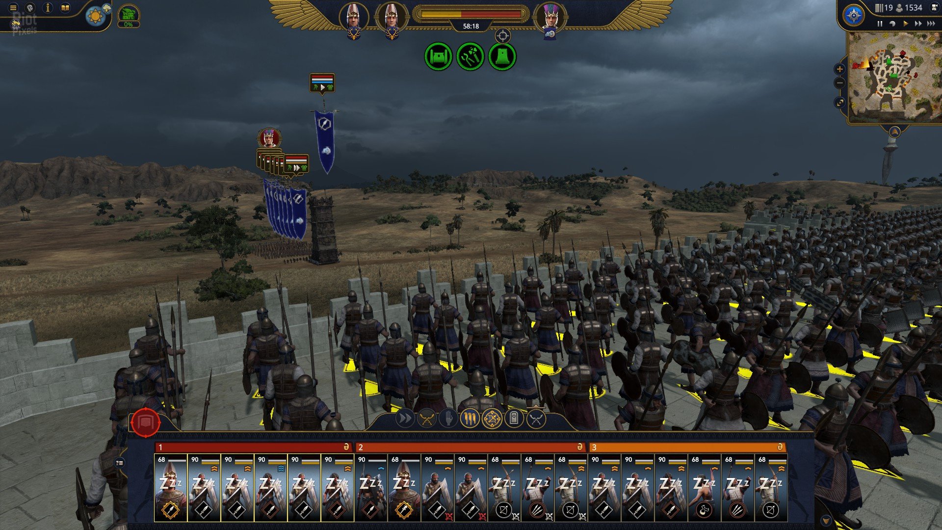 [6]-Total War: PHARAOH DYNASTIES – v2.1.6 + 3 DLCs/Bonuses + Modding Tools Download