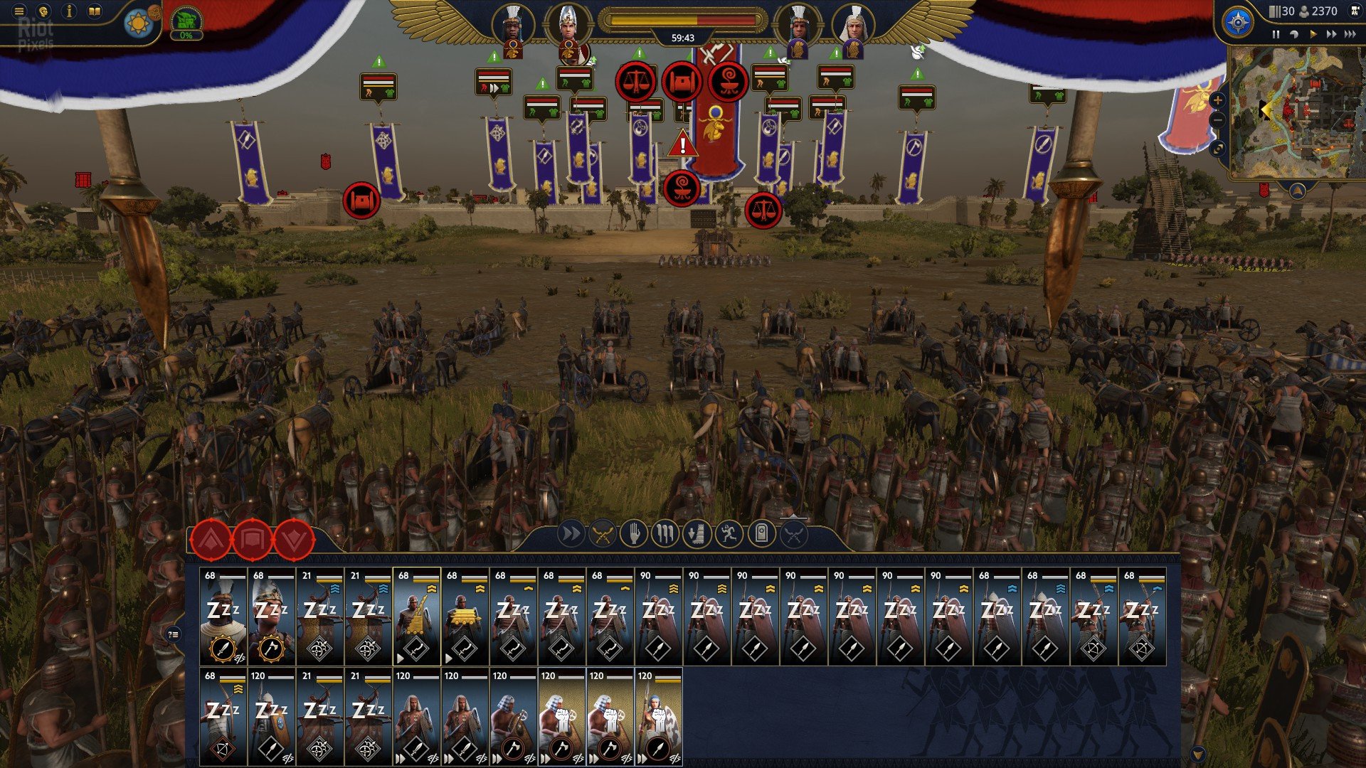 [14]-Total War: PHARAOH DYNASTIES – v2.1.6 + 3 DLCs/Bonuses + Modding Tools Download