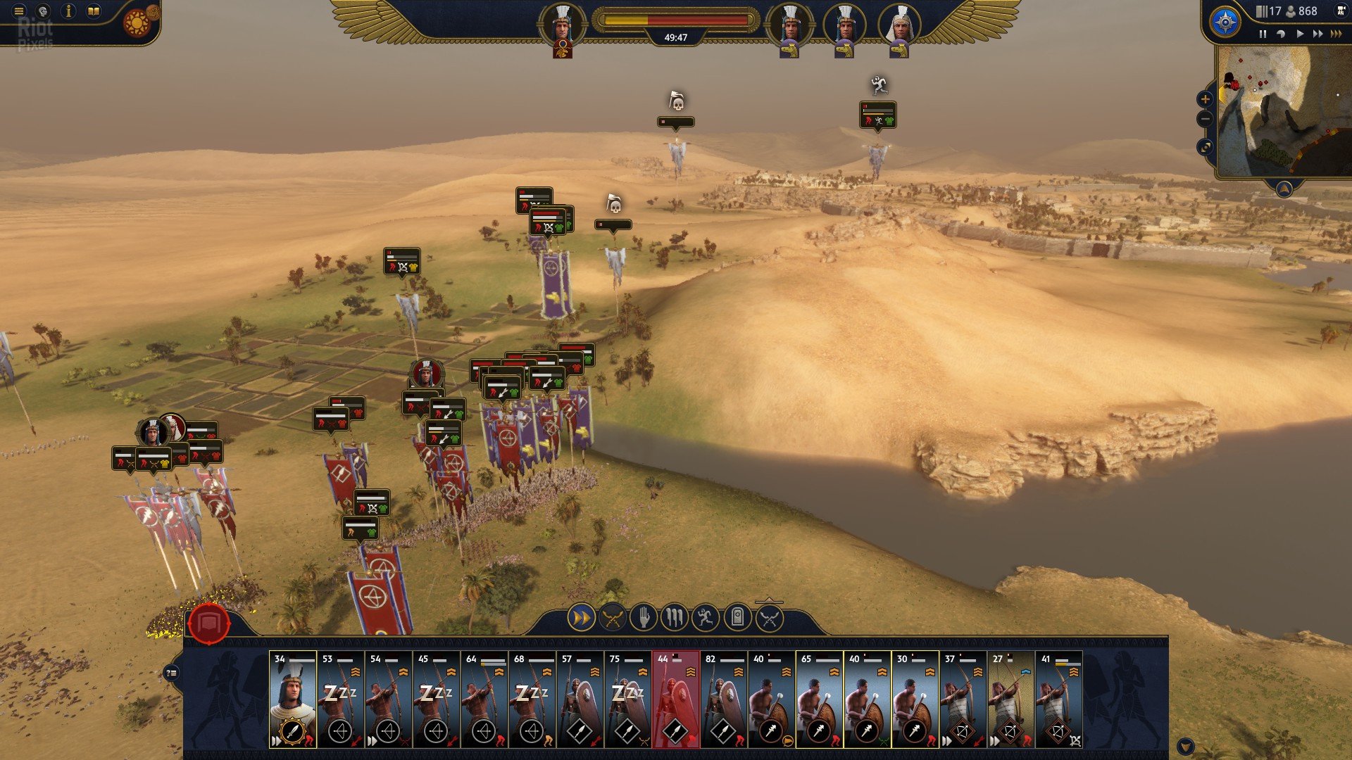 [15]-Total War: PHARAOH DYNASTIES – v2.1.6 + 3 DLCs/Bonuses + Modding Tools Download